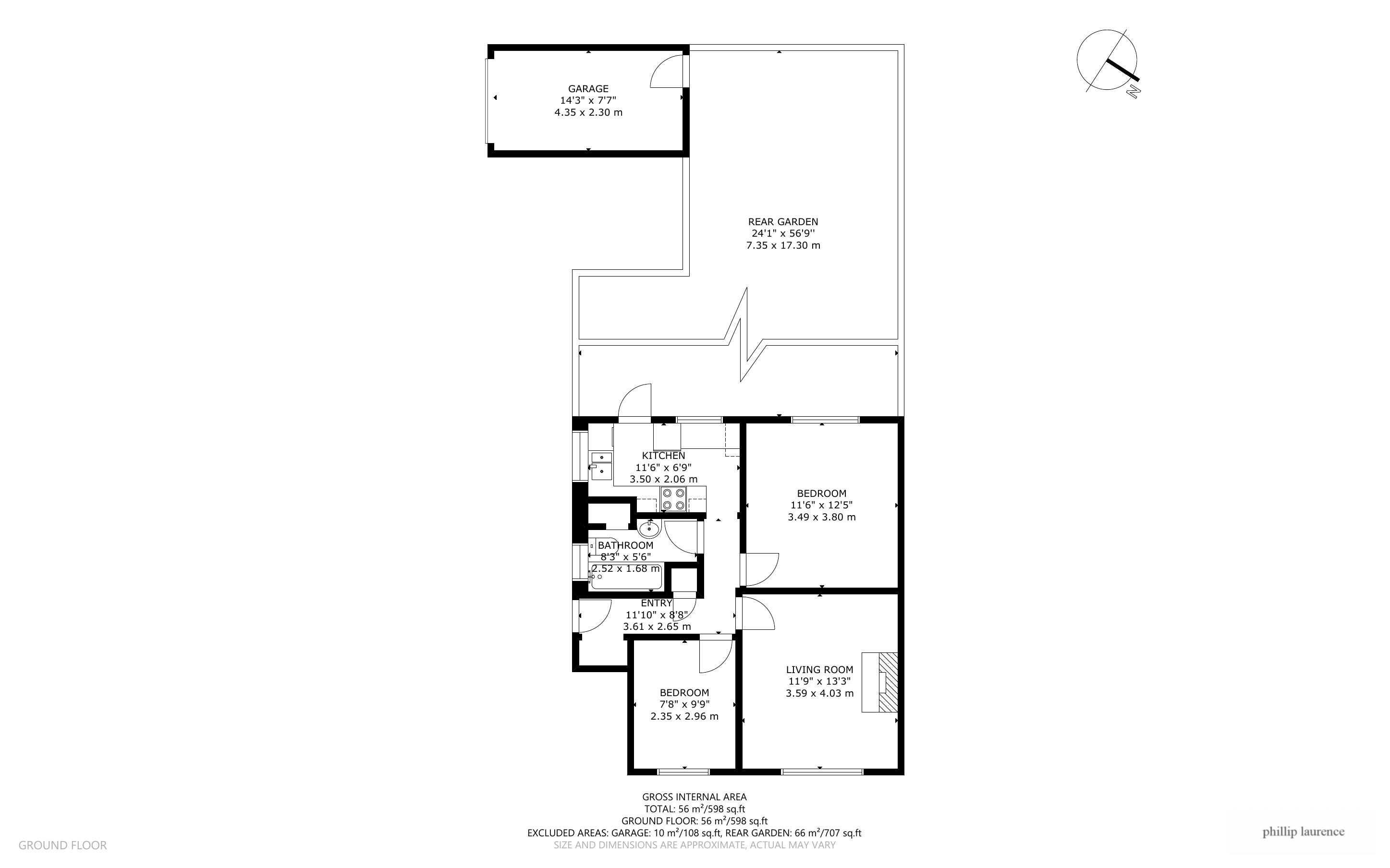 77, Bury Avenue, Hayes floorplan