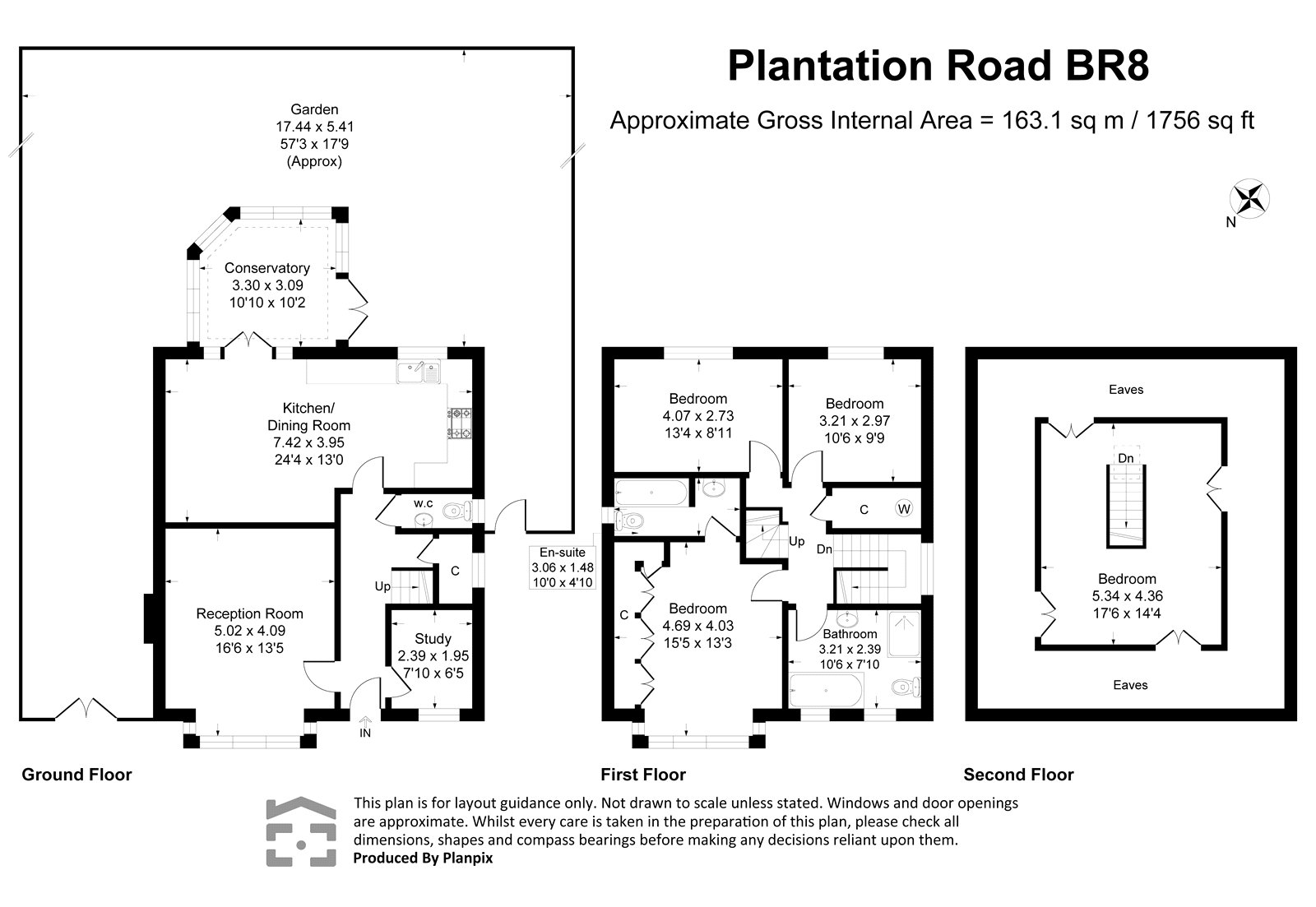 1A, Plantation Road, Hextable floorplan