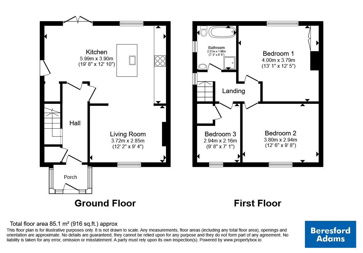 Hafod Hyfryd,, Treforris Road, Penmaenmawr floorplan