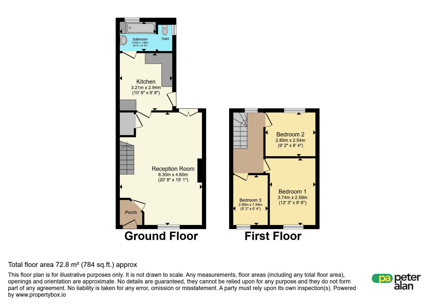 11, New Century Street, Tonypandy floorplan