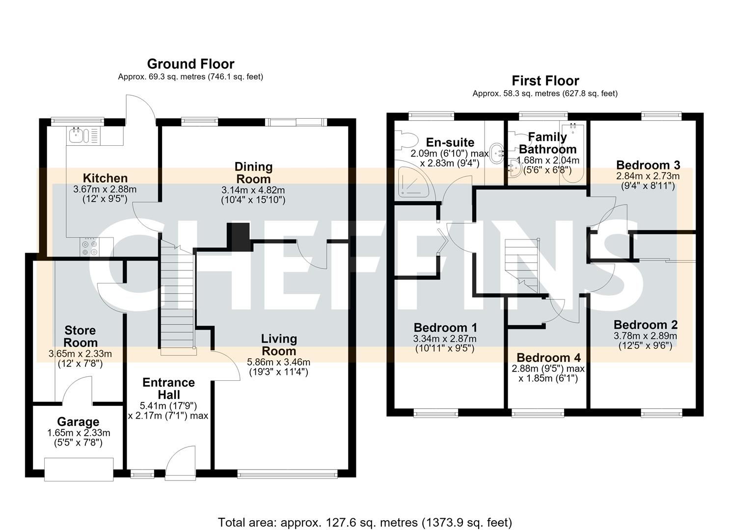 8, Mawson Close, Ely floorplan
