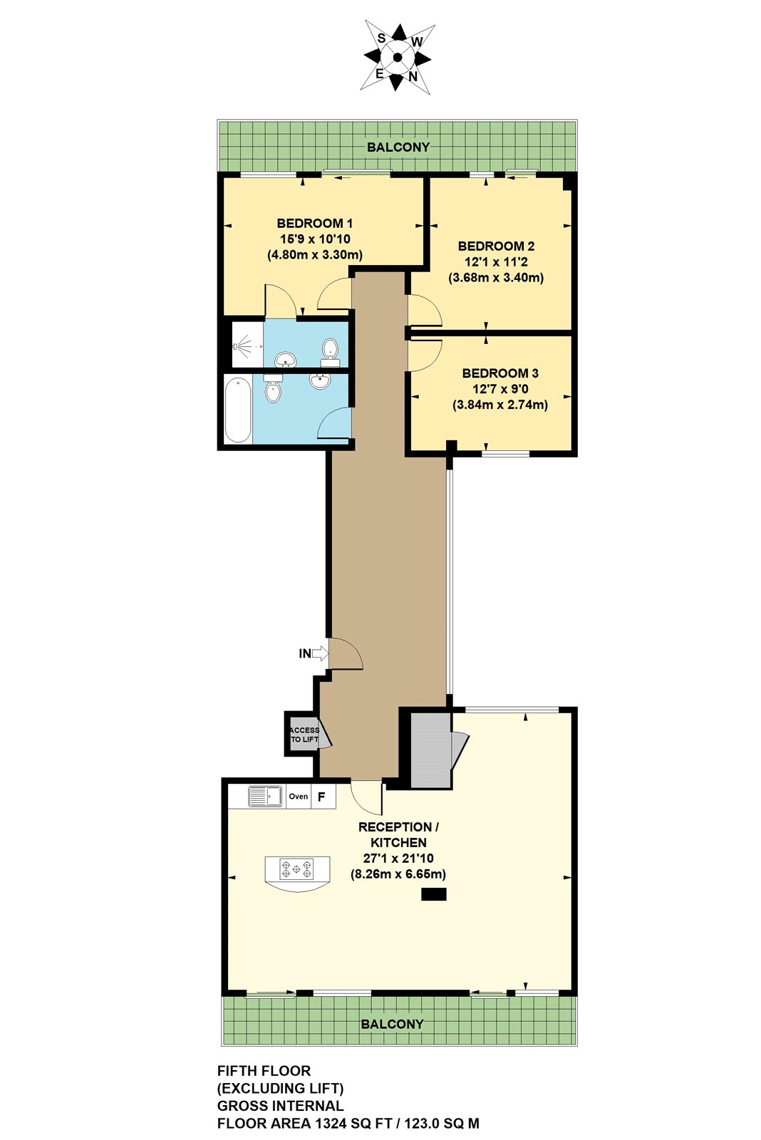 3 Bedrooms Flat for sale in Century Quarter House, 25 Downham Road, London N1