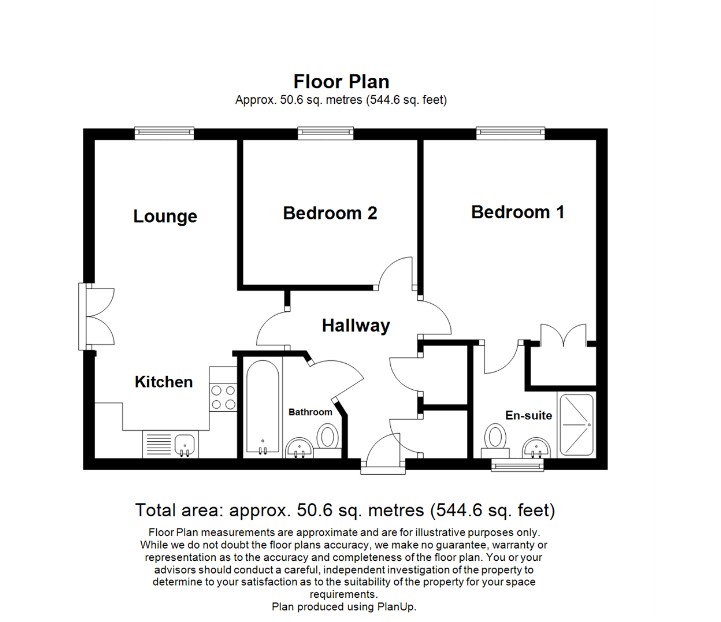 56, Farnborough Drive, Northamptonshire floorplan