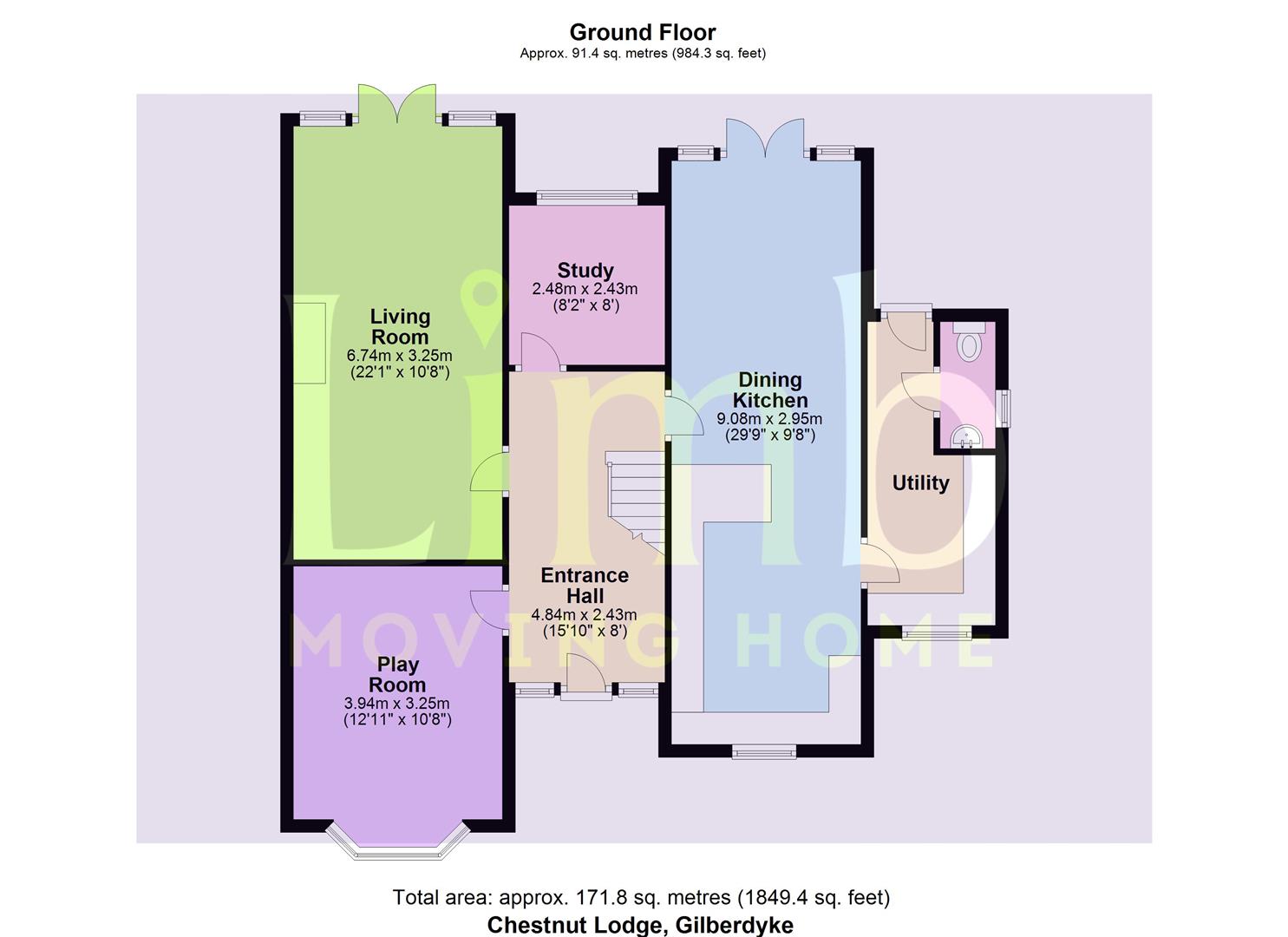 Chestnut Lodge,, Mill Lane, Scalby floorplan