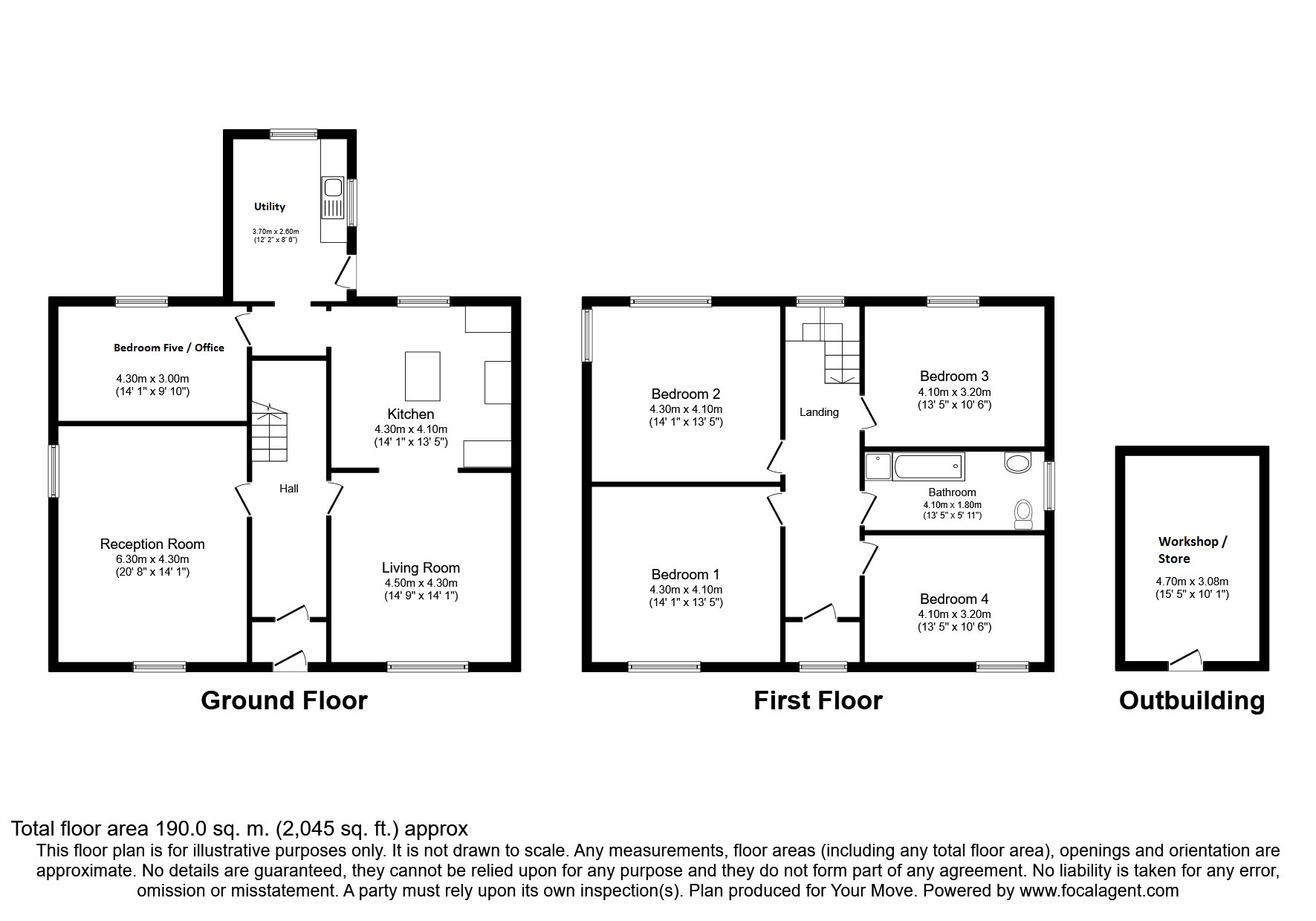 Main Street, Kirkconnel, Sanquhar, Dumfries And Galloway DG4, 5 bedroom