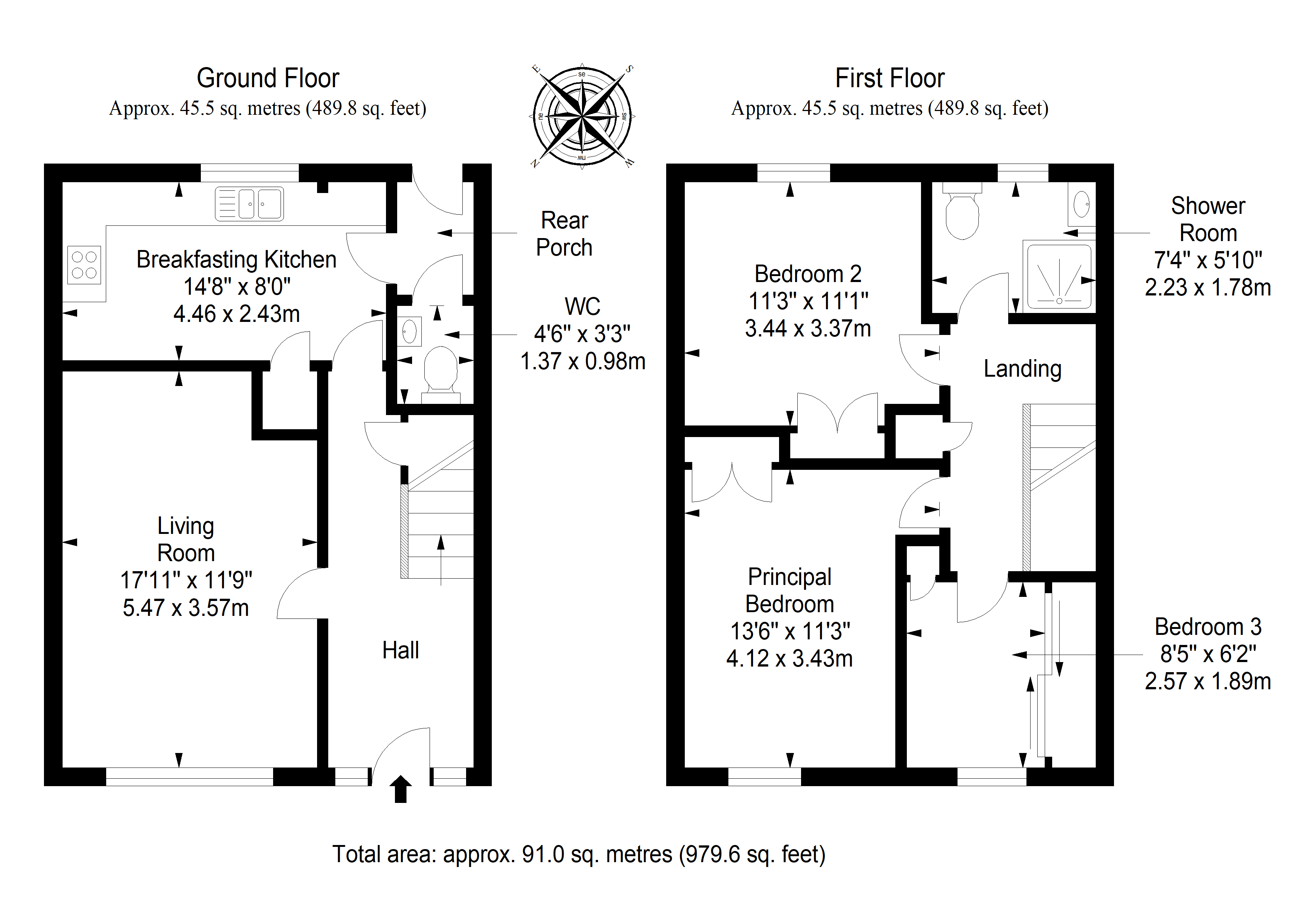 11, Violet Bank, Peebles floorplan