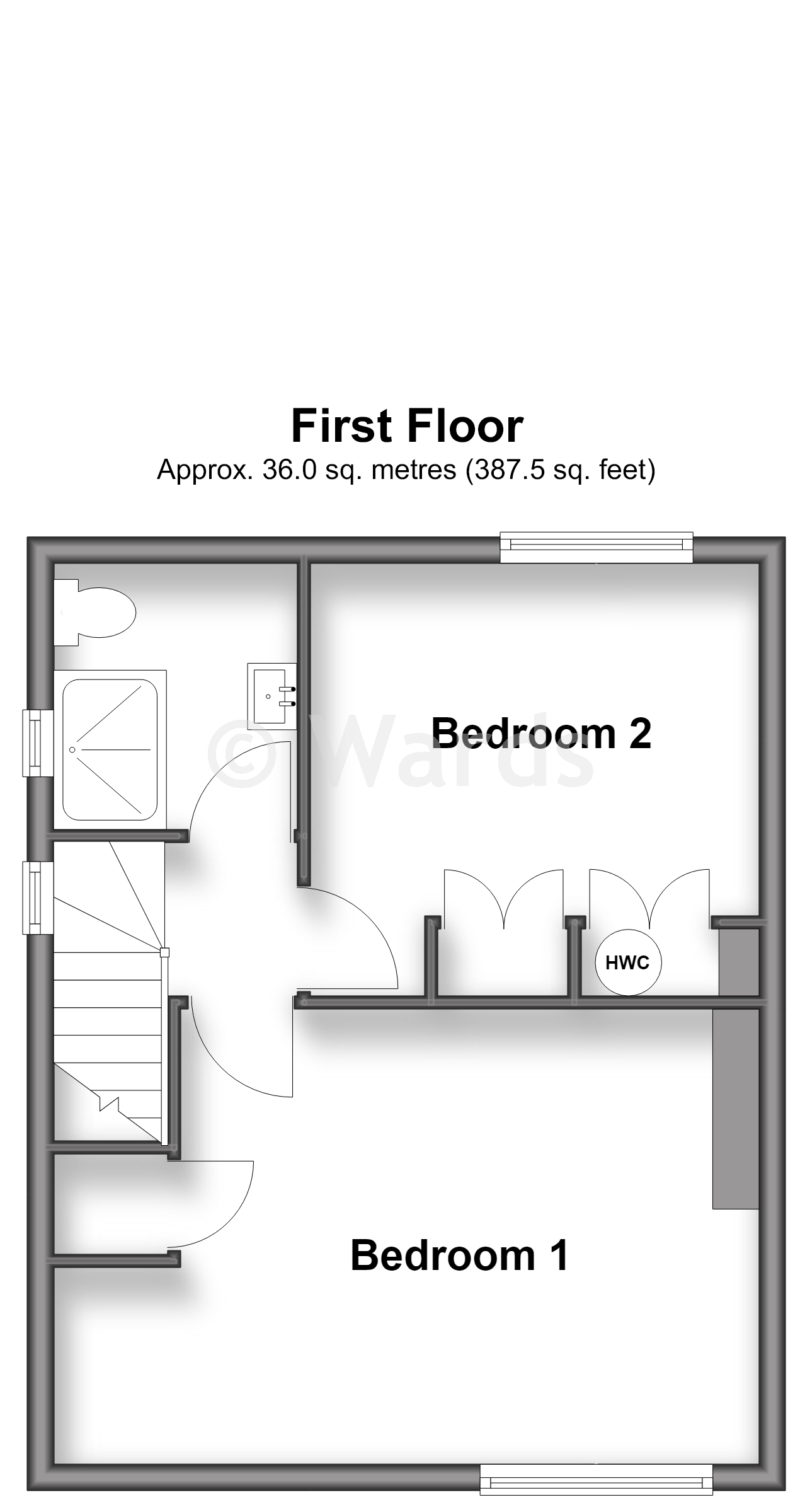 Honeysuckle Cottages, High Street, Folkestone floorplan