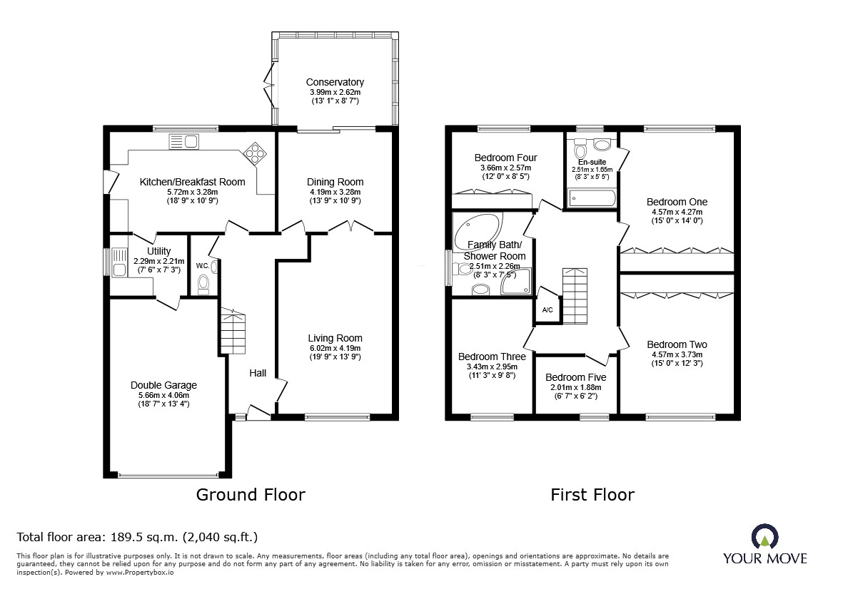 Colchester Way, Bedfordshire floorplan