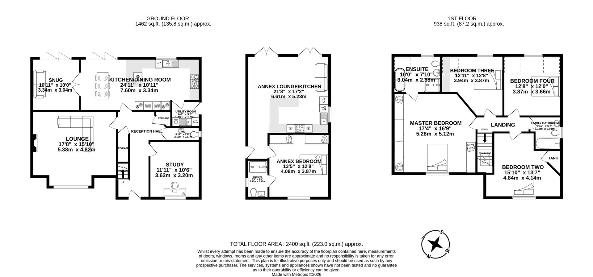 3, Whitehill Meadow, Bolton floorplan