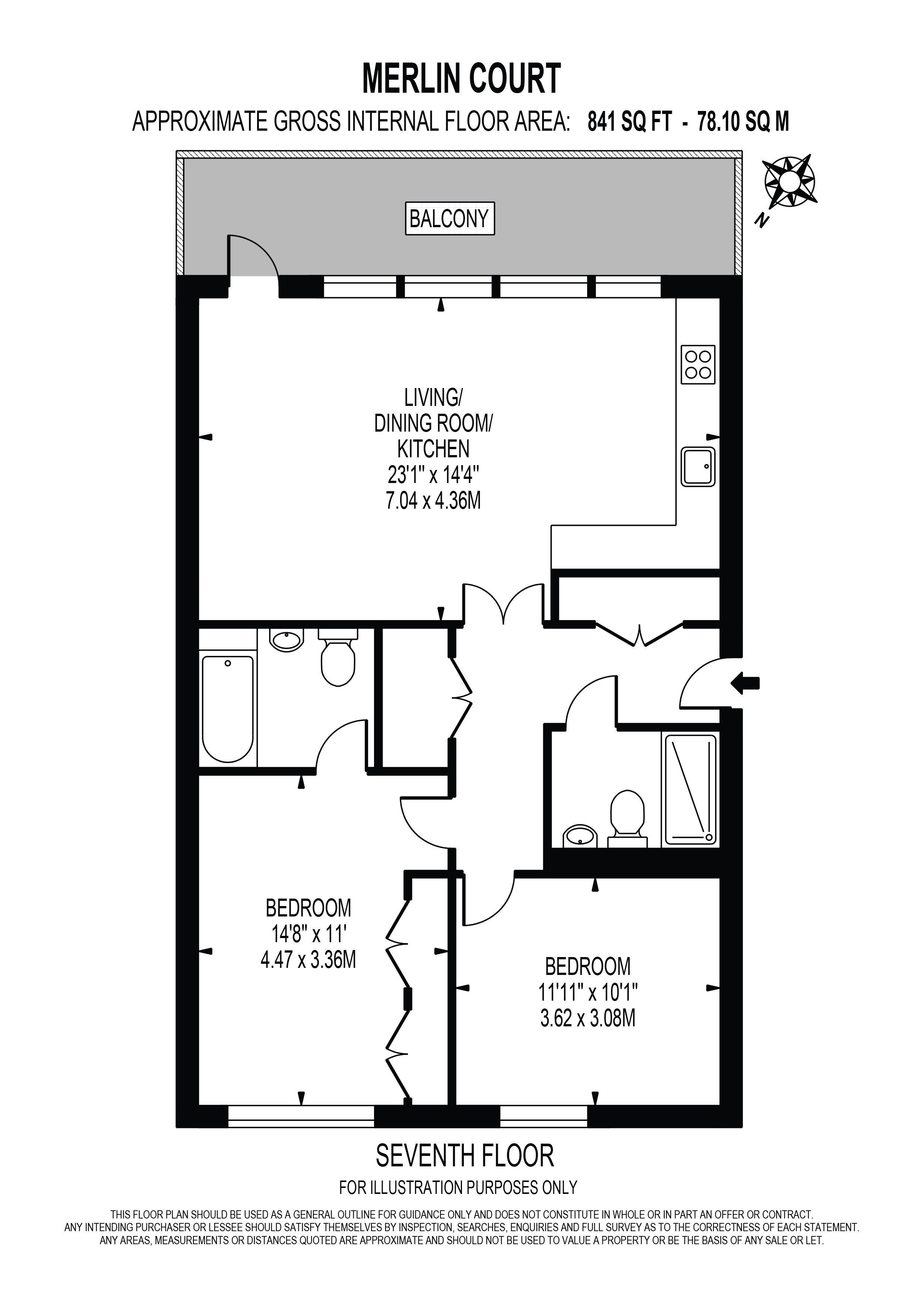 Handley Drive, London floorplan