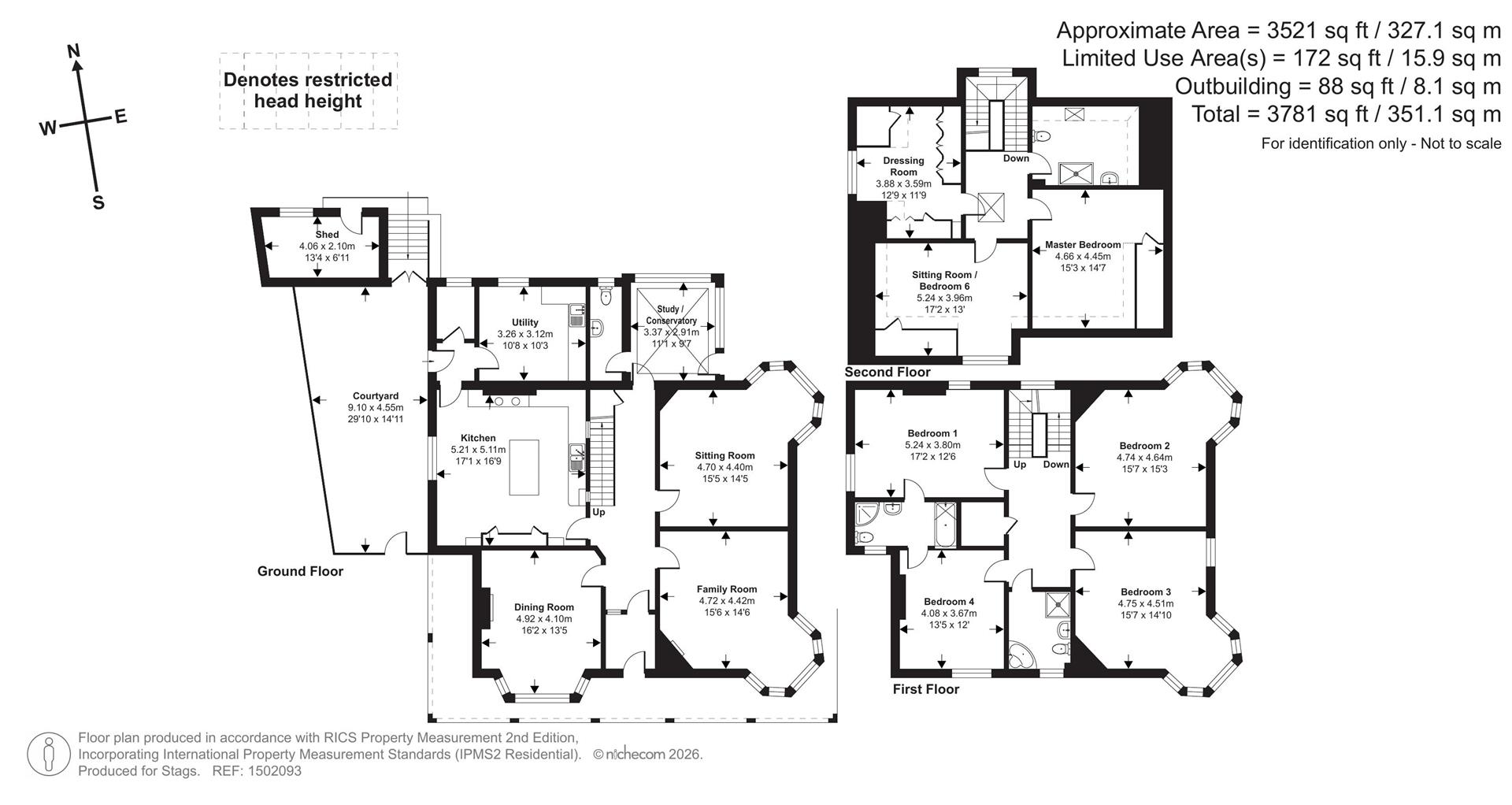 Hazelhurst, Abbotsham Road, Bideford floorplan