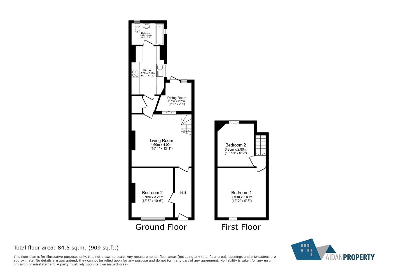 4, Garfield Street, Sunderland floorplan