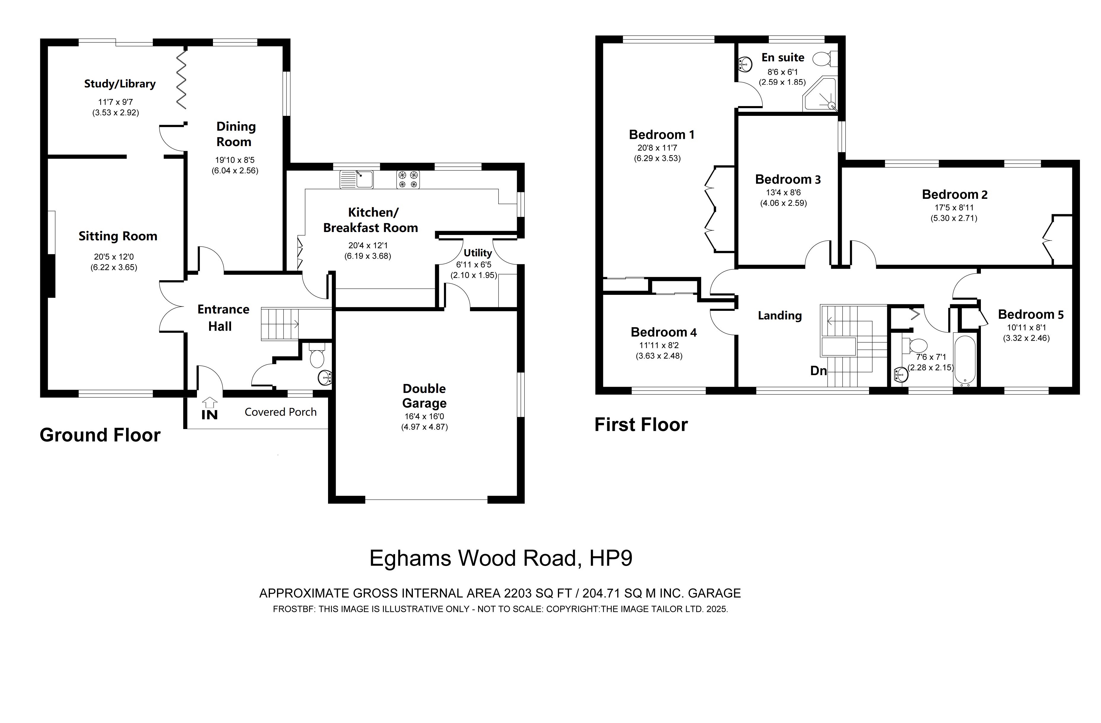 Woodside House, 1, Eghams Wood Road, Buckinghamshire floorplan