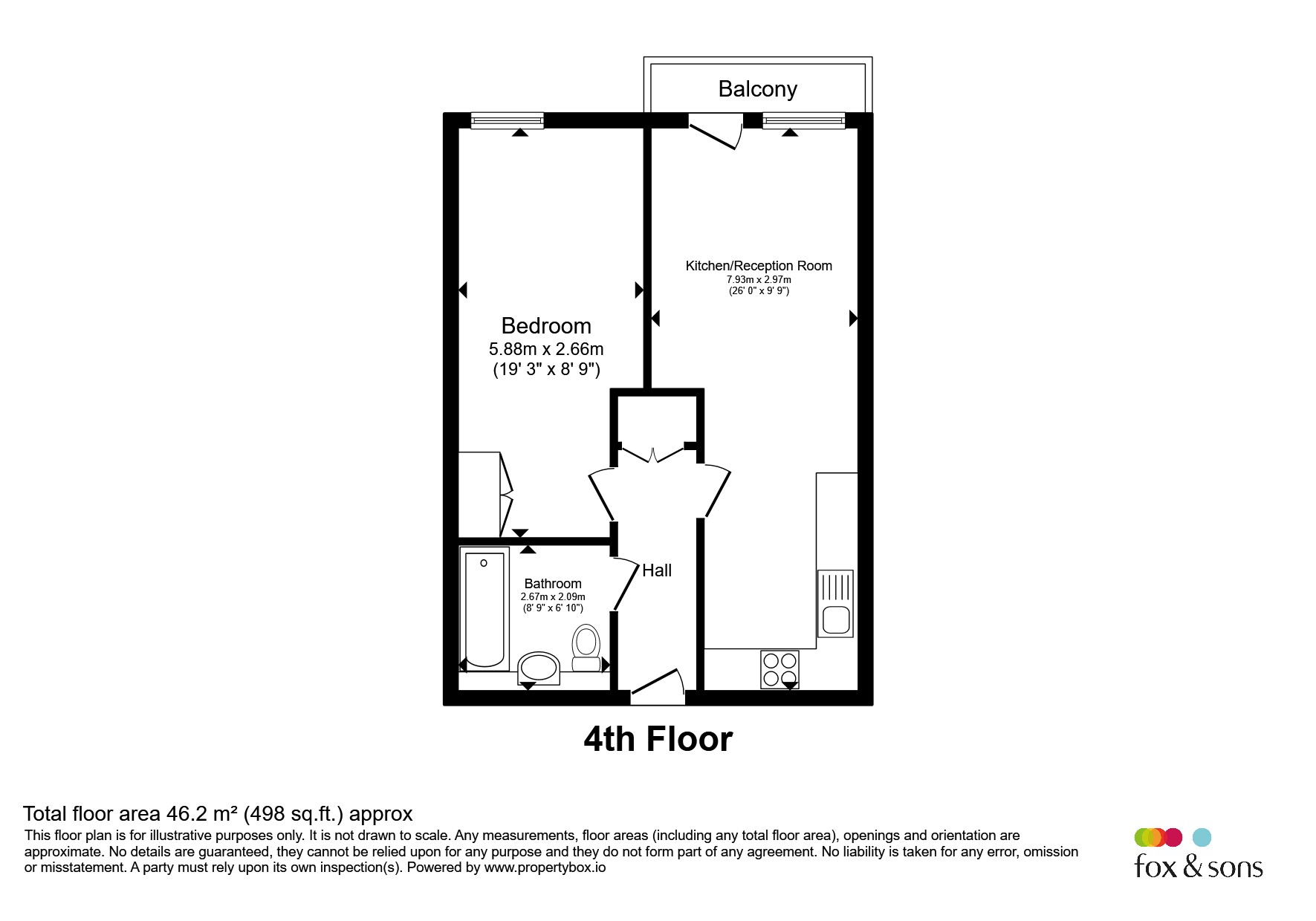 Flat 55, Brighton Belle, 2, Stroudley Road, Brighton floorplan