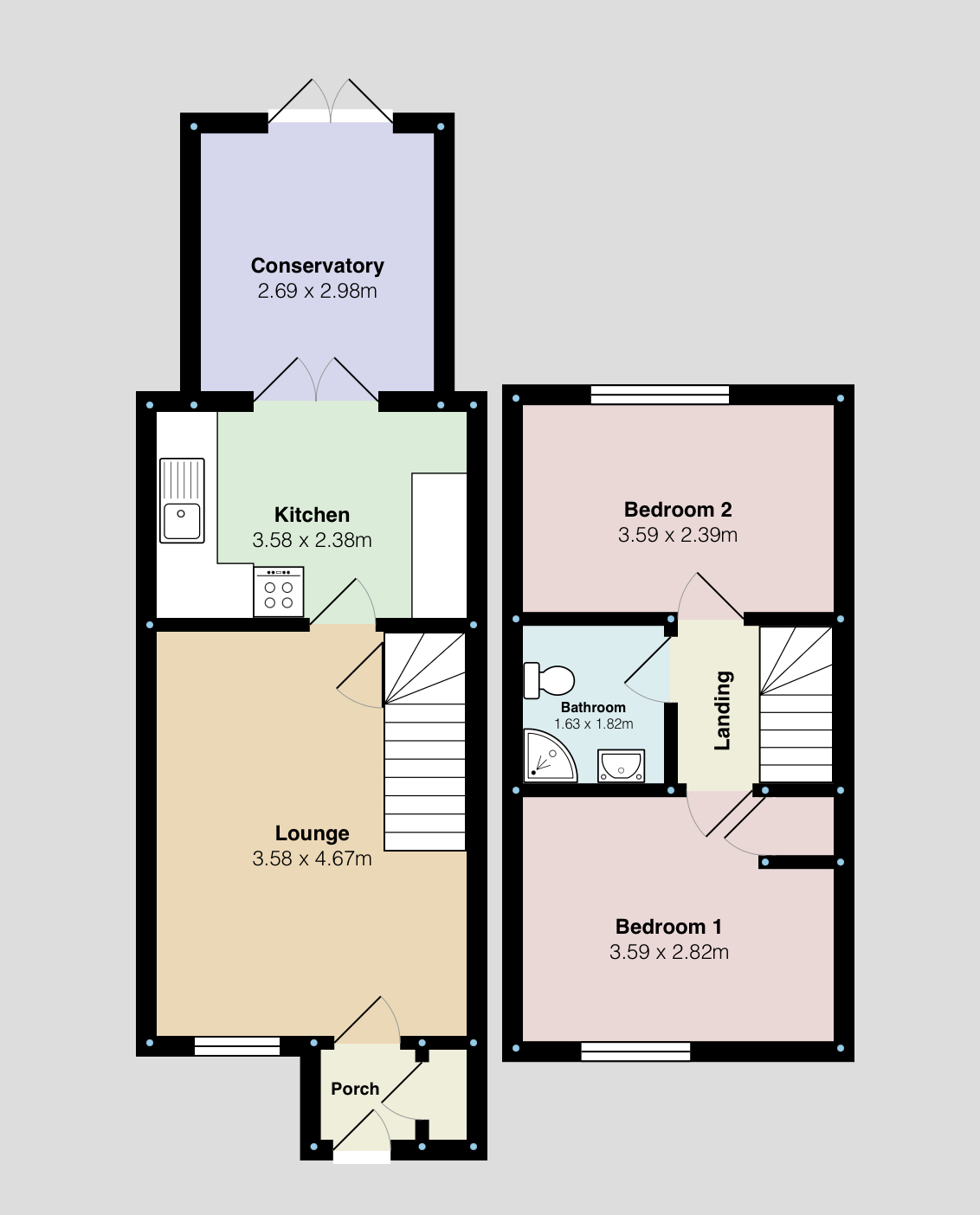 24, The Briars, Birmingham floorplan
