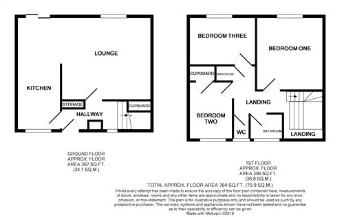 3 Bedrooms Terraced house for sale in Winters Way, Waltham Abbey, Essex EN9