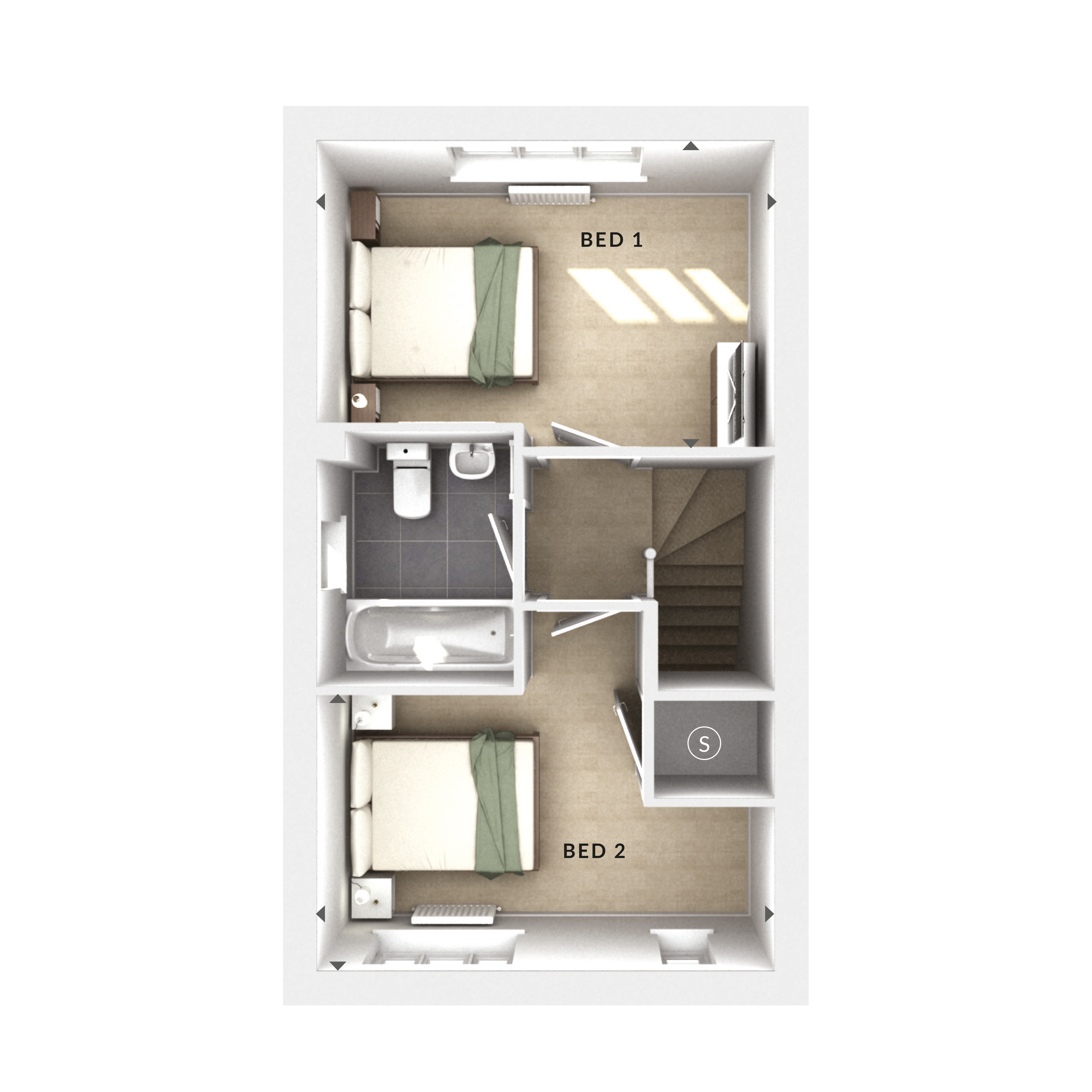 658, Lunnun Road, Banbury floorplan