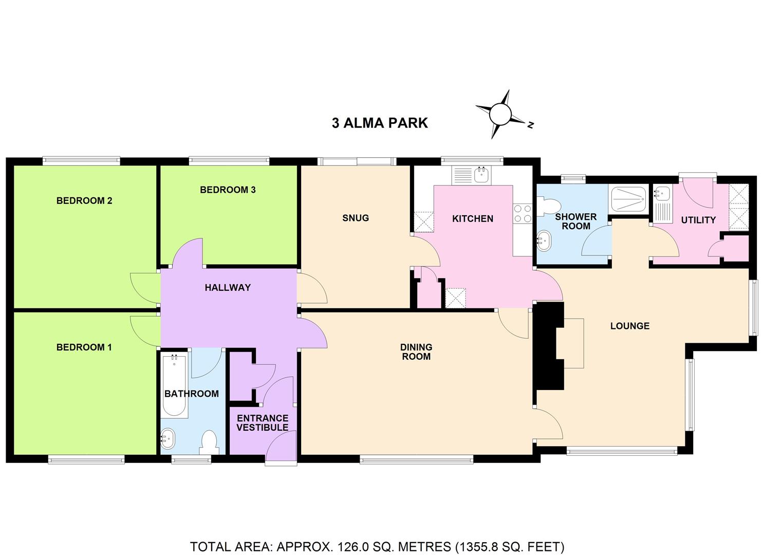 3, Alma Park, Isle Of Arran floorplan