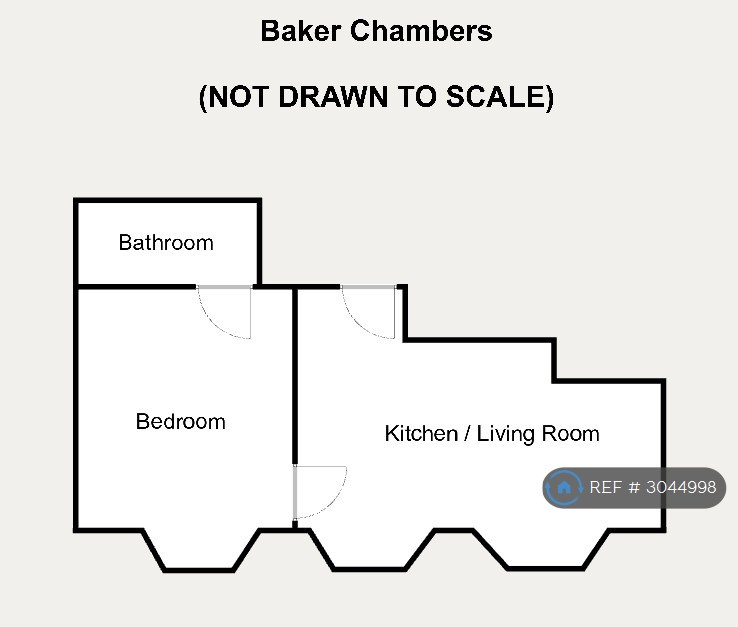 Baker Chambers Chapel Street, Camborne floorplan