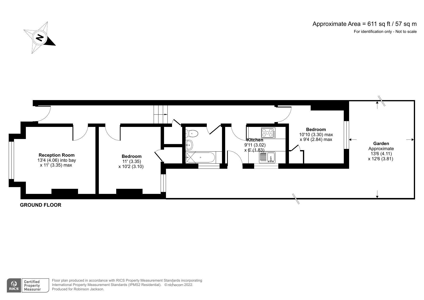Ground Floor Flat, 277, Sydenham Road, London floorplan