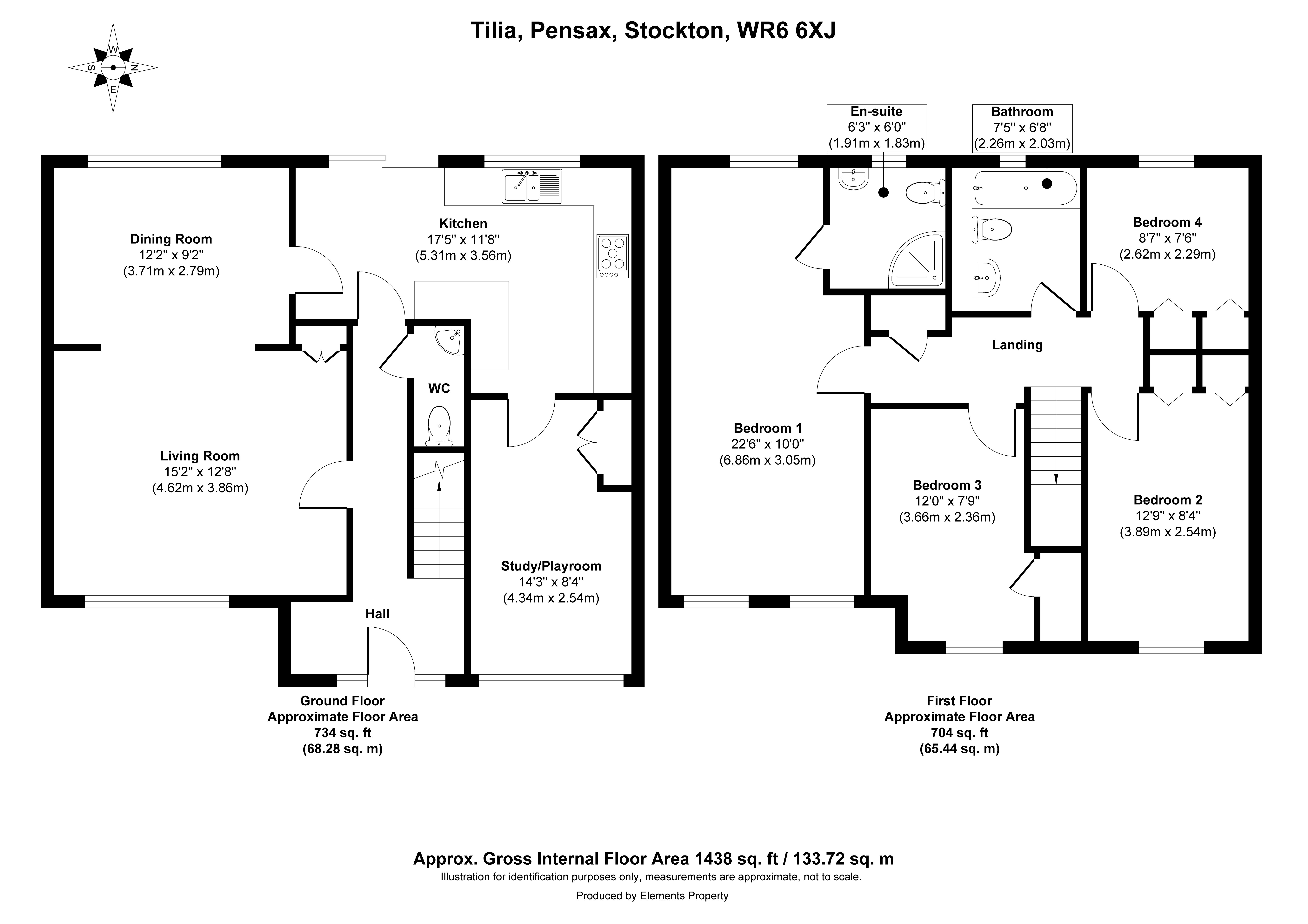 Tilia, Pensax, Worcester floorplan