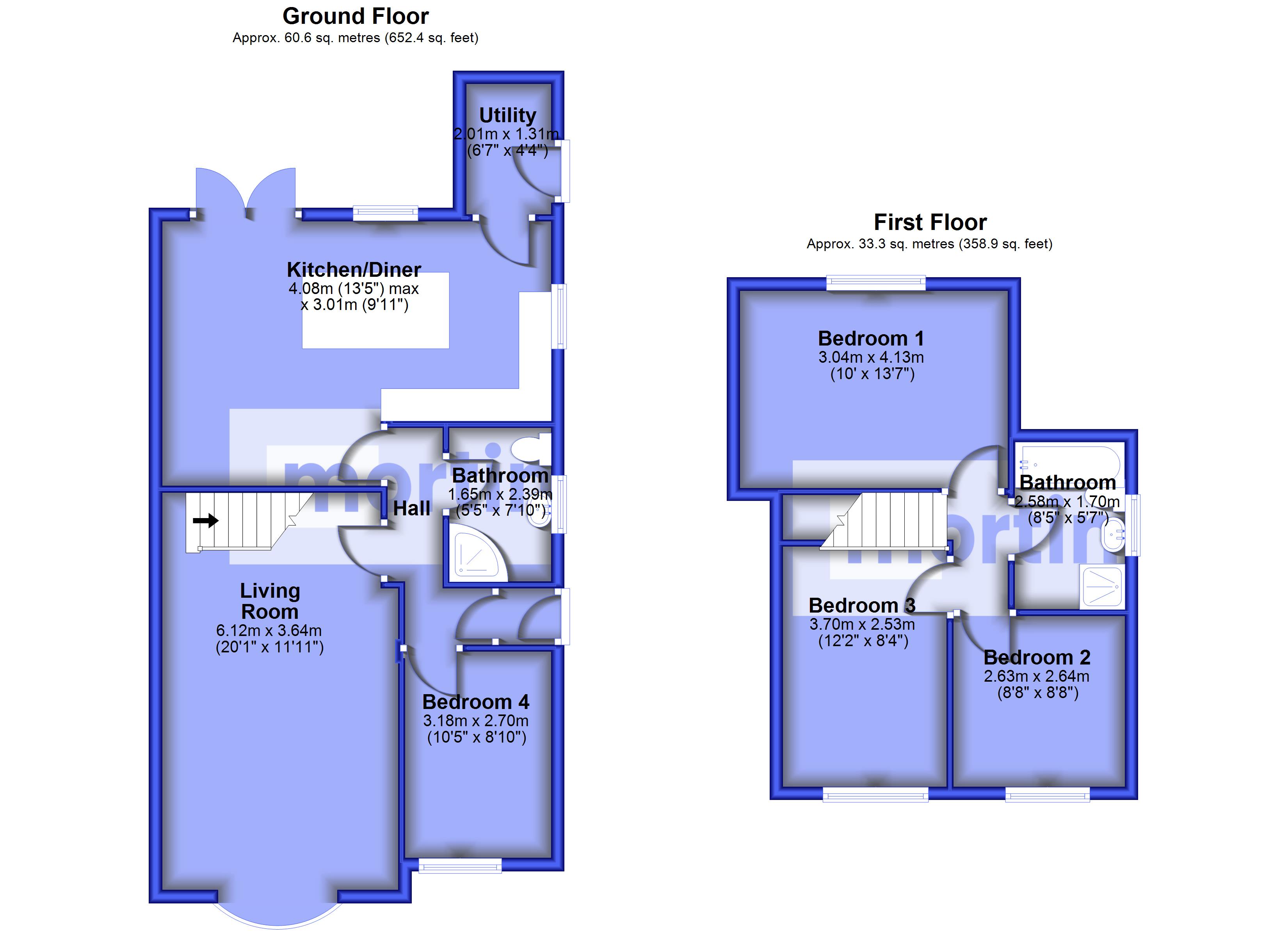 10, Shelley Drive, Lancashire floorplan
