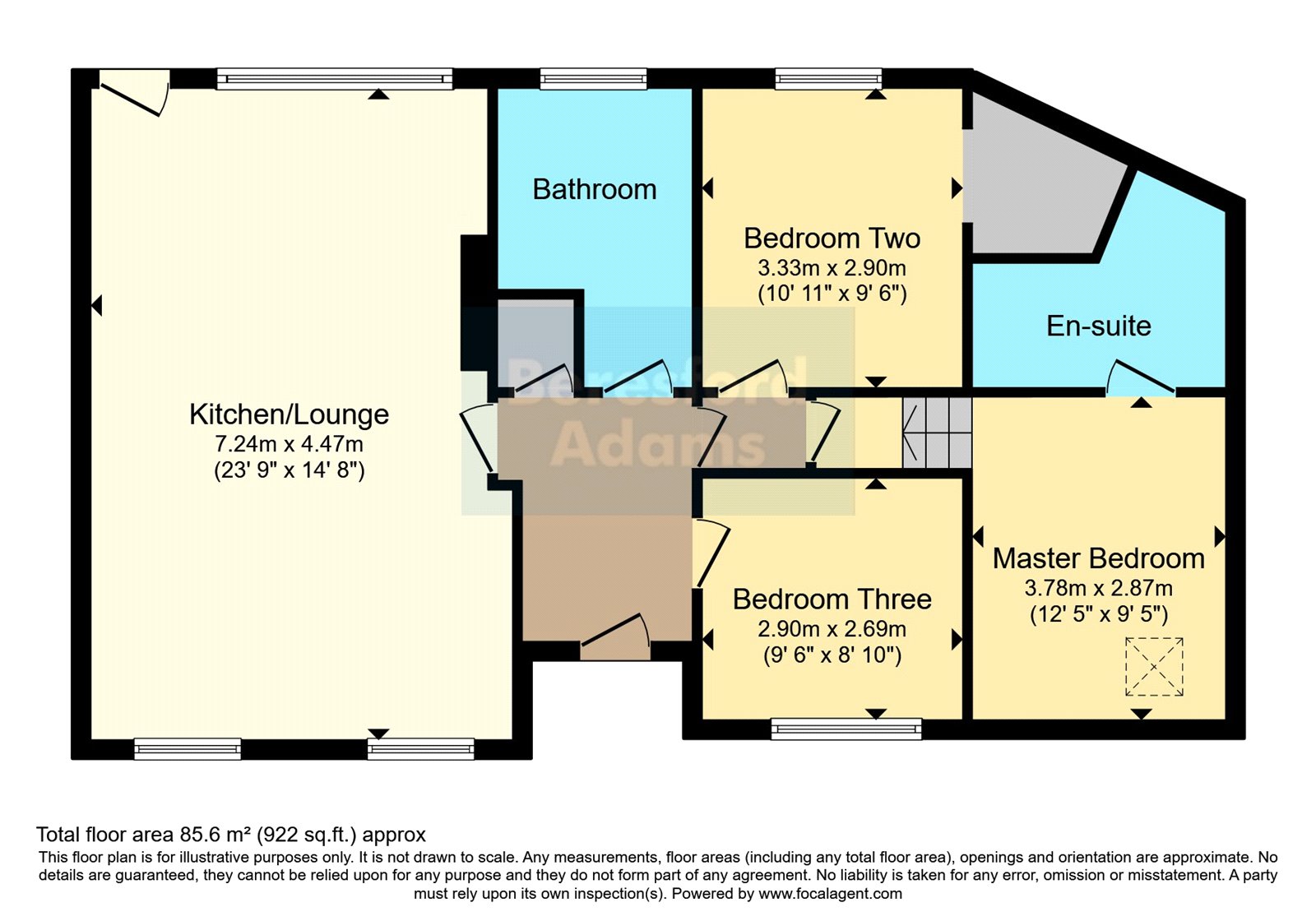 112, Cae Du Estate, Abersoch floorplan