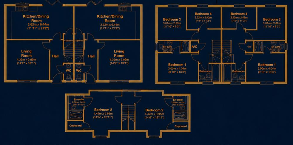 18 Jersey Close ,(Home 24), Hougton Regis, Hougton Regis floorplan