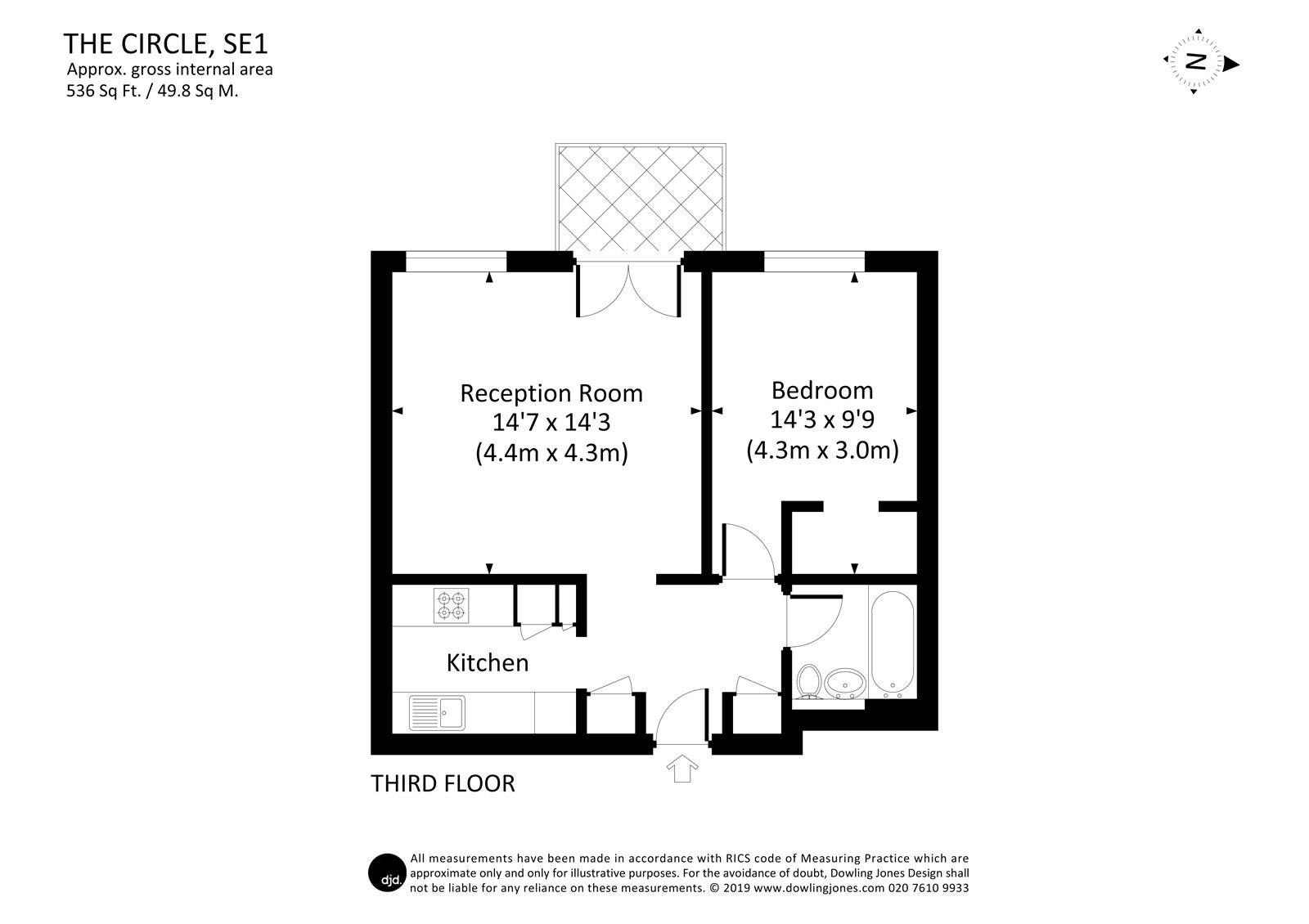 1 Bedrooms Flat for sale in The Circle, Queen Elizabeth Street, London SE1