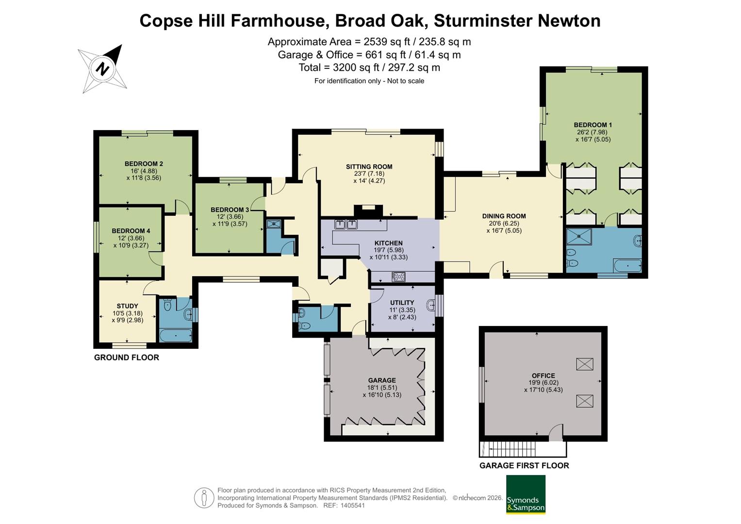 Copse Hill Farm, Sturminster Newton floorplan