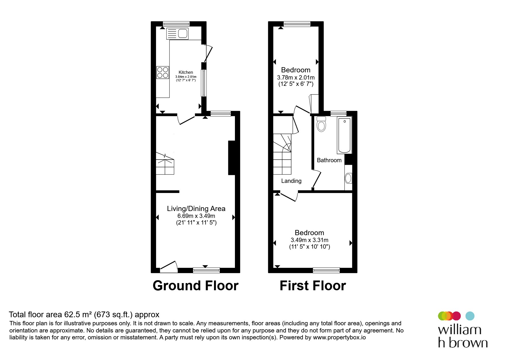 Laundry Cottages, Rainham floorplan