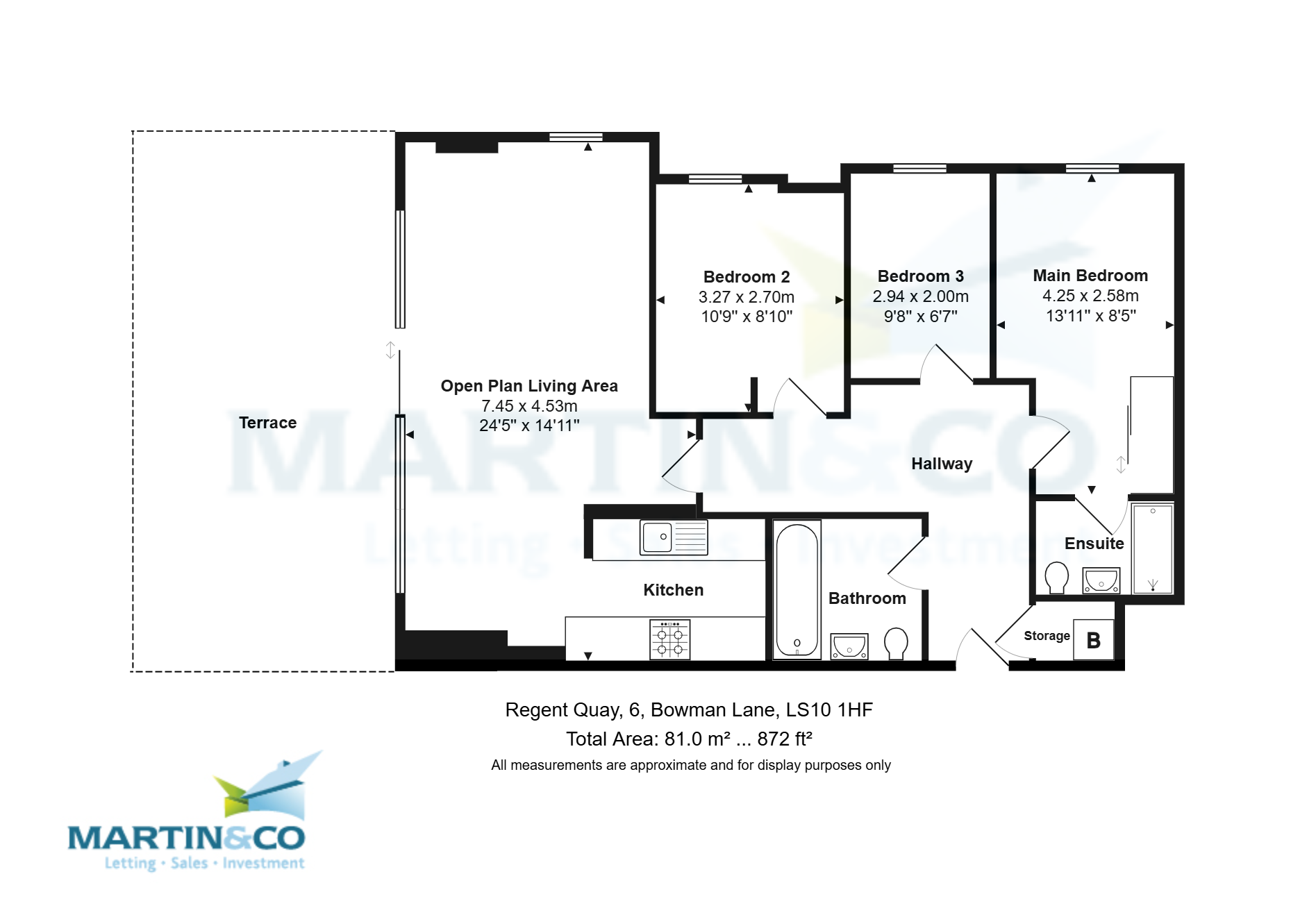 40, Regents Quay, Leeds floorplan