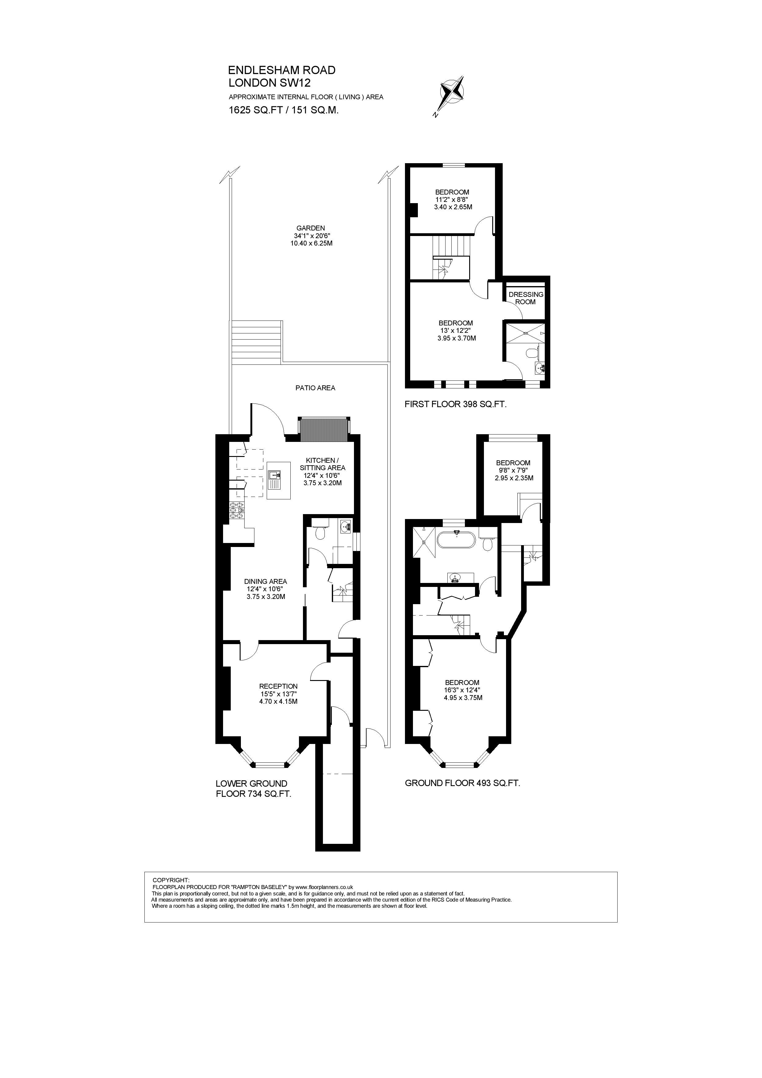 131A, Endlesham Road, London floorplan