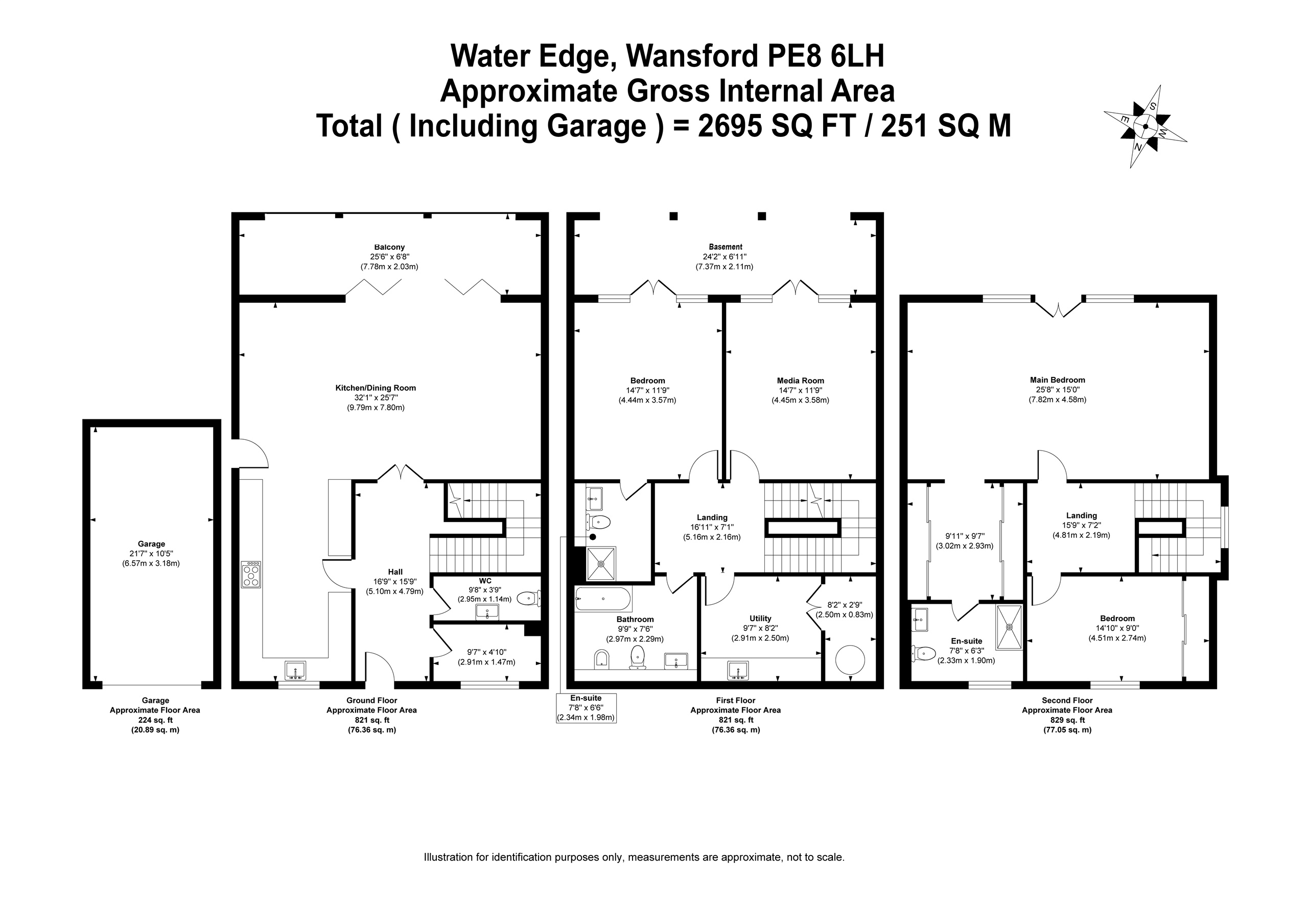8, Waters Edge, Peterborough floorplan