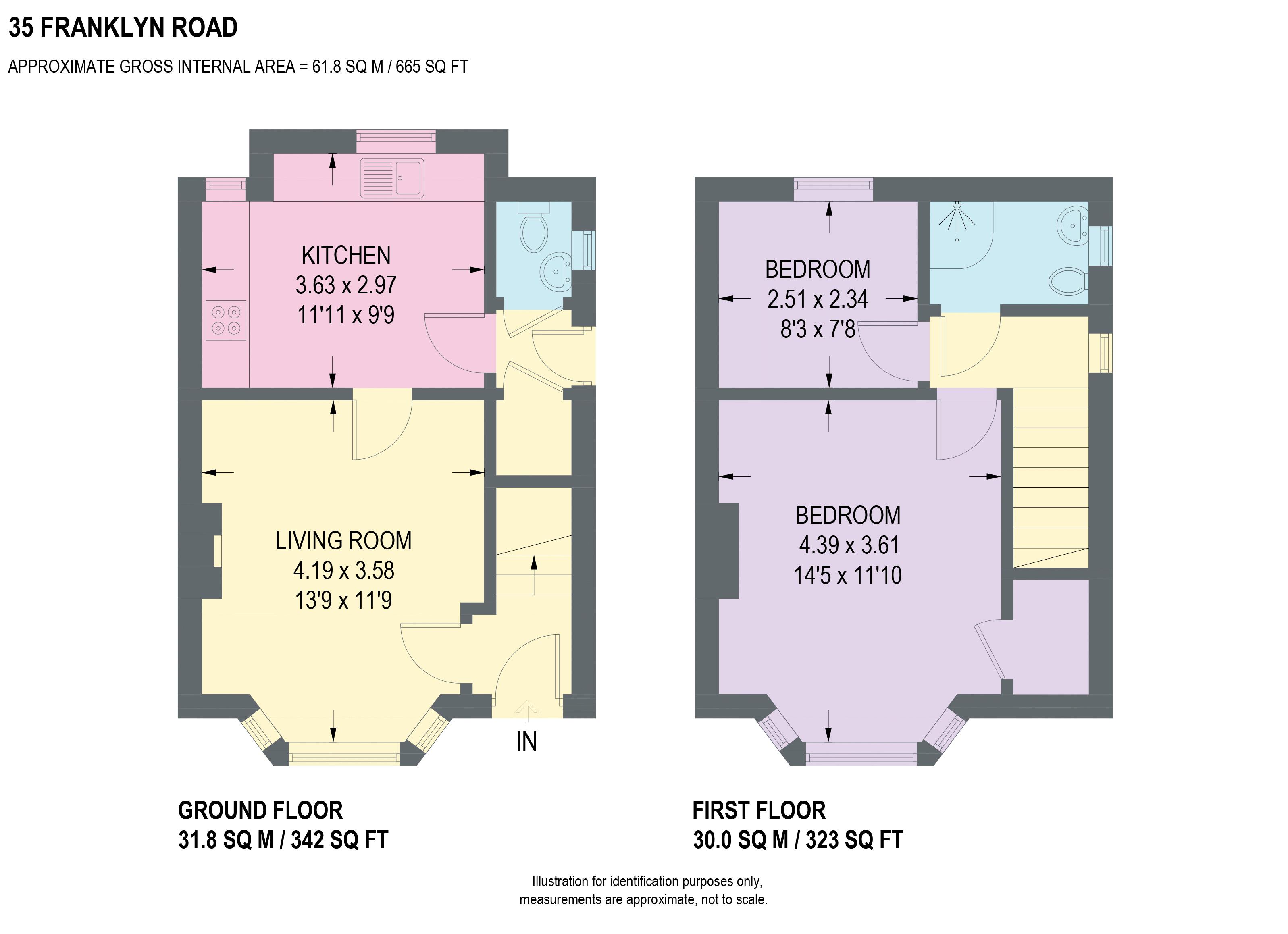 35, Franklyn Road, Chesterfield floorplan