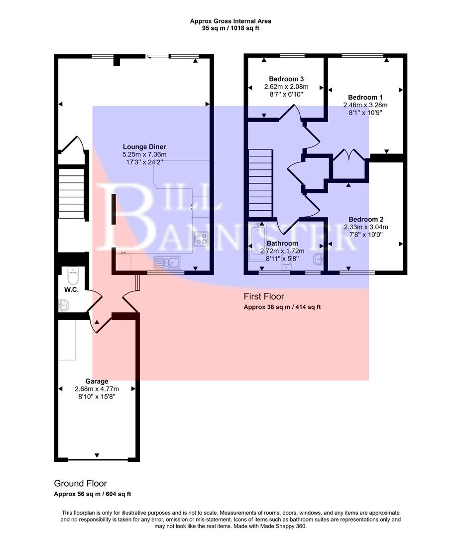 3, Forth Noweth, Redruth floorplan