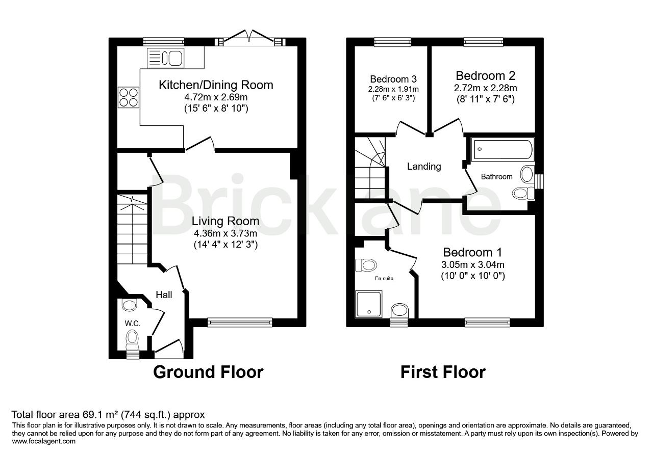16, Sika Avenue, Kettering floorplan