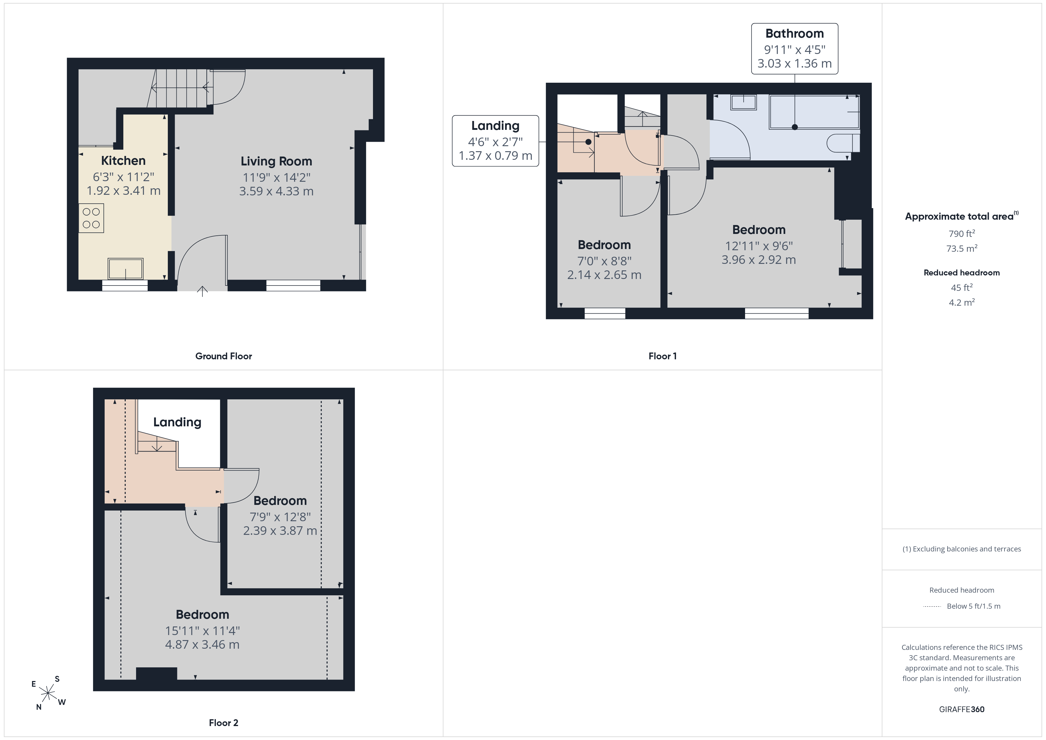 59, Fieldhead Street, West Yorkshire floorplan