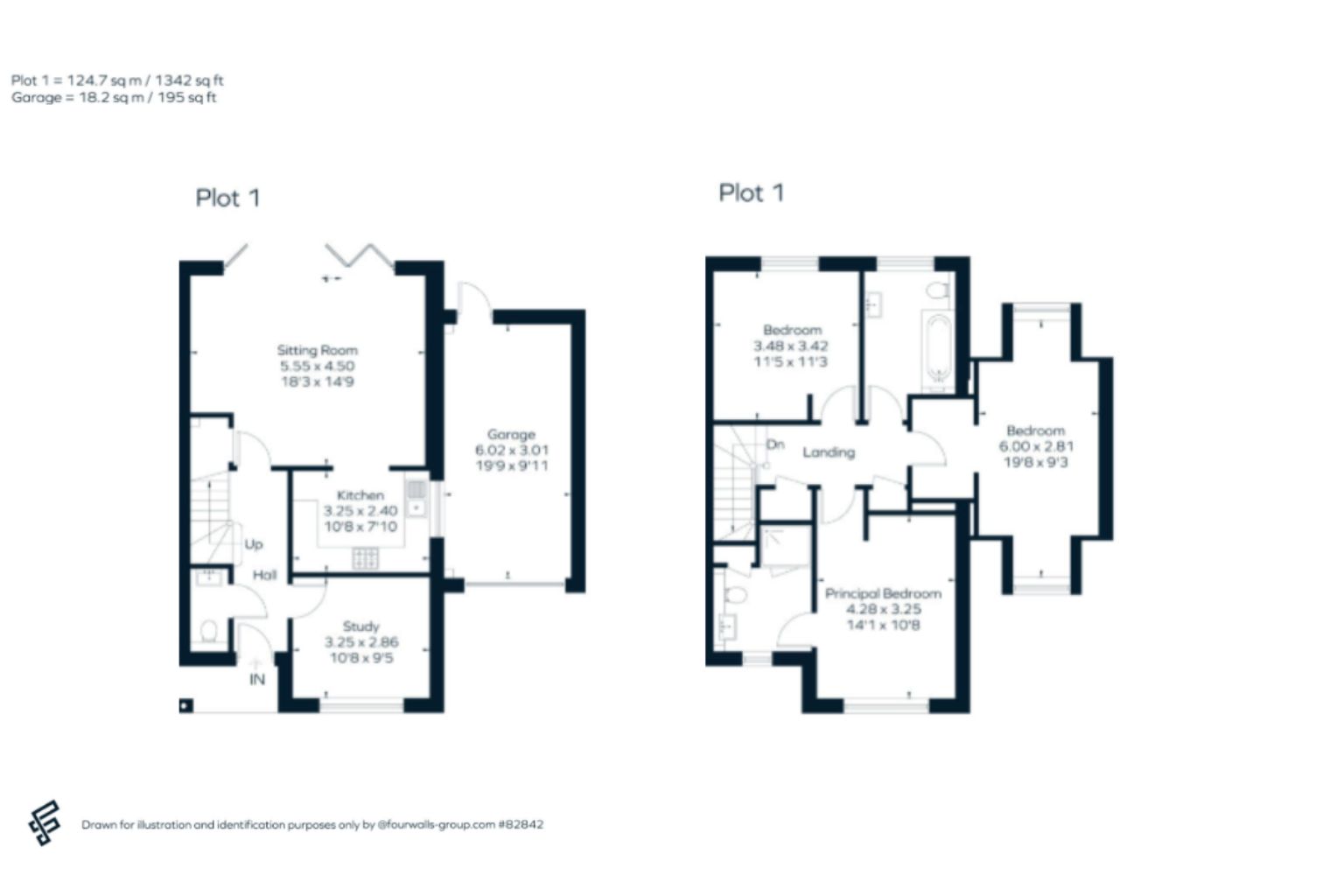 1A, Bramall Place, Bowling Alley, Crondall floorplan