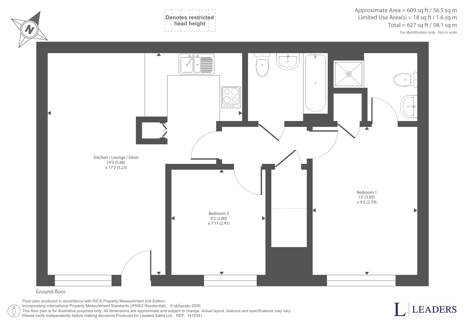 4, Elworth Court, Staffordshire floorplan