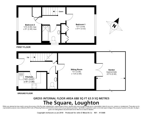 2 Bedrooms  to rent in The Square, Loughton IG10