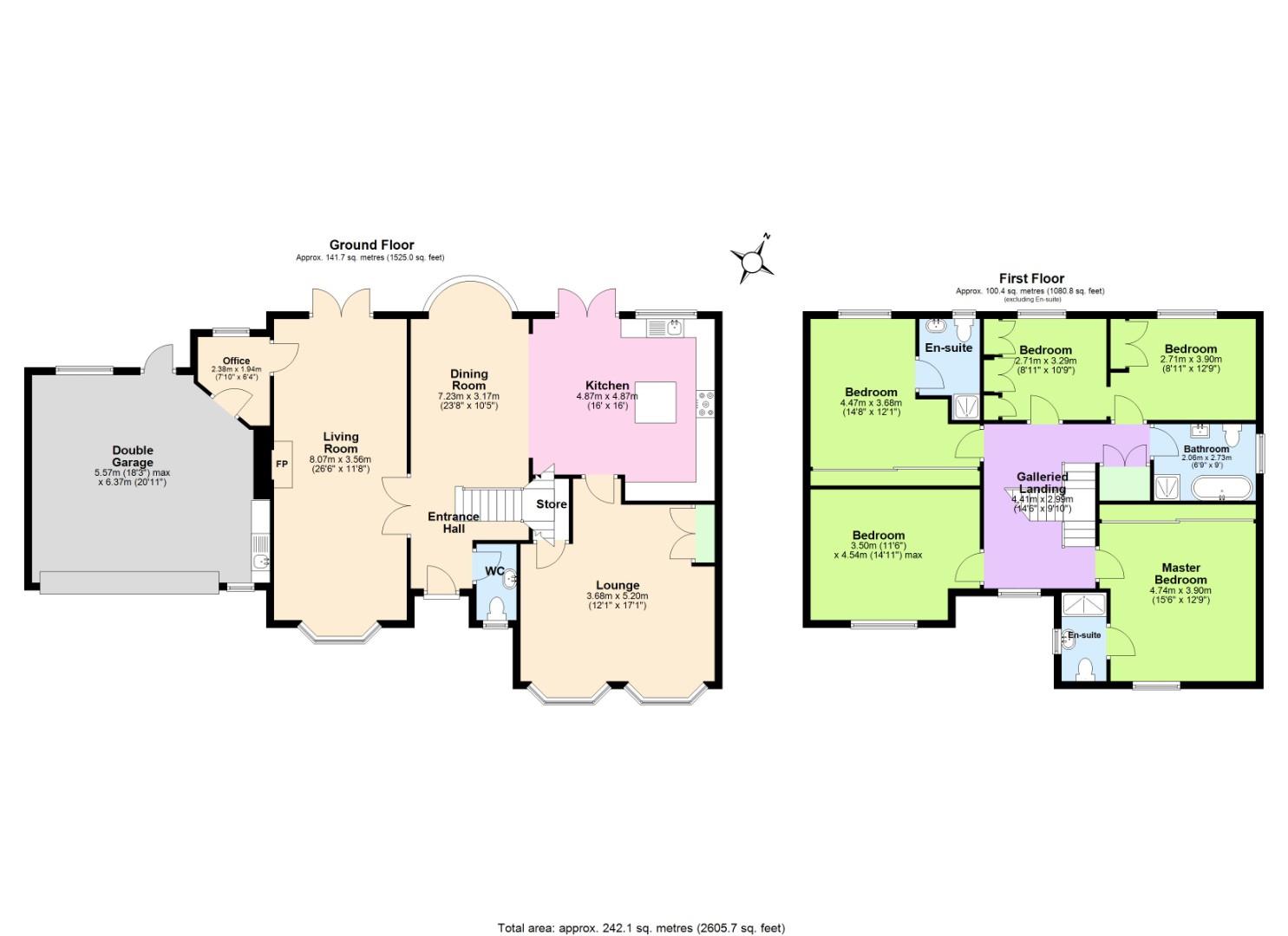 10, Westminster Drive, Nottingham floorplan