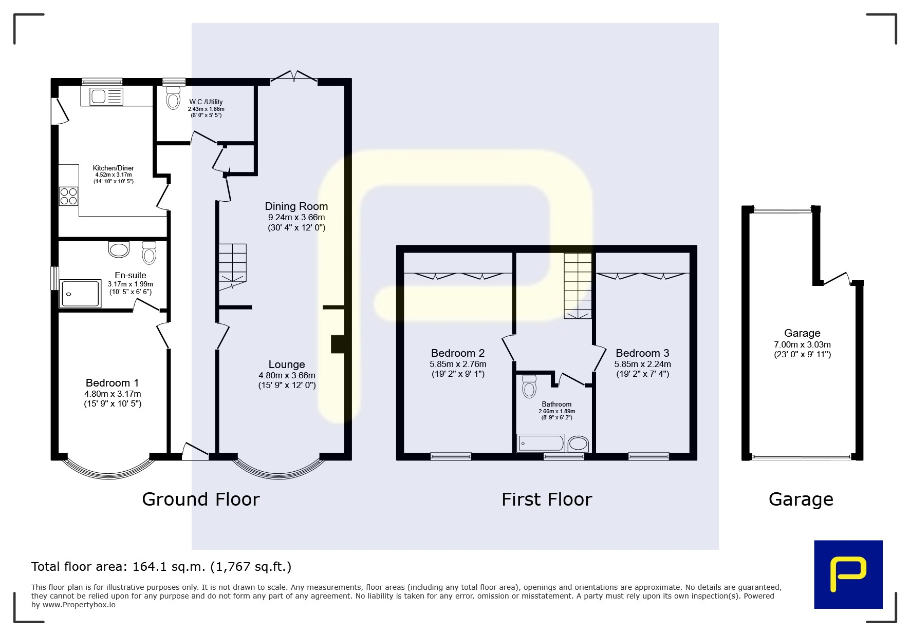 155, Temple Park Road, South Shields floorplan