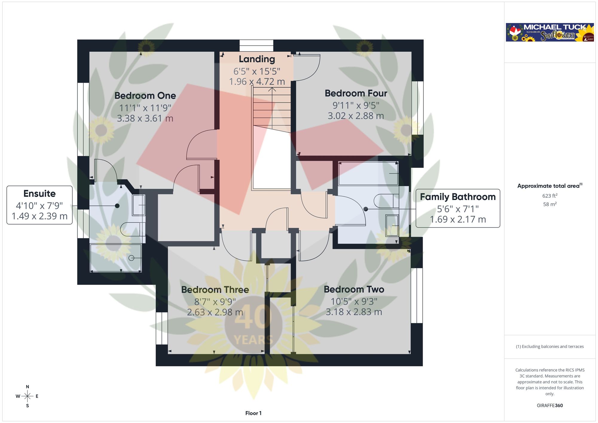 Plot 24, High Meadow, Brockworth floorplan