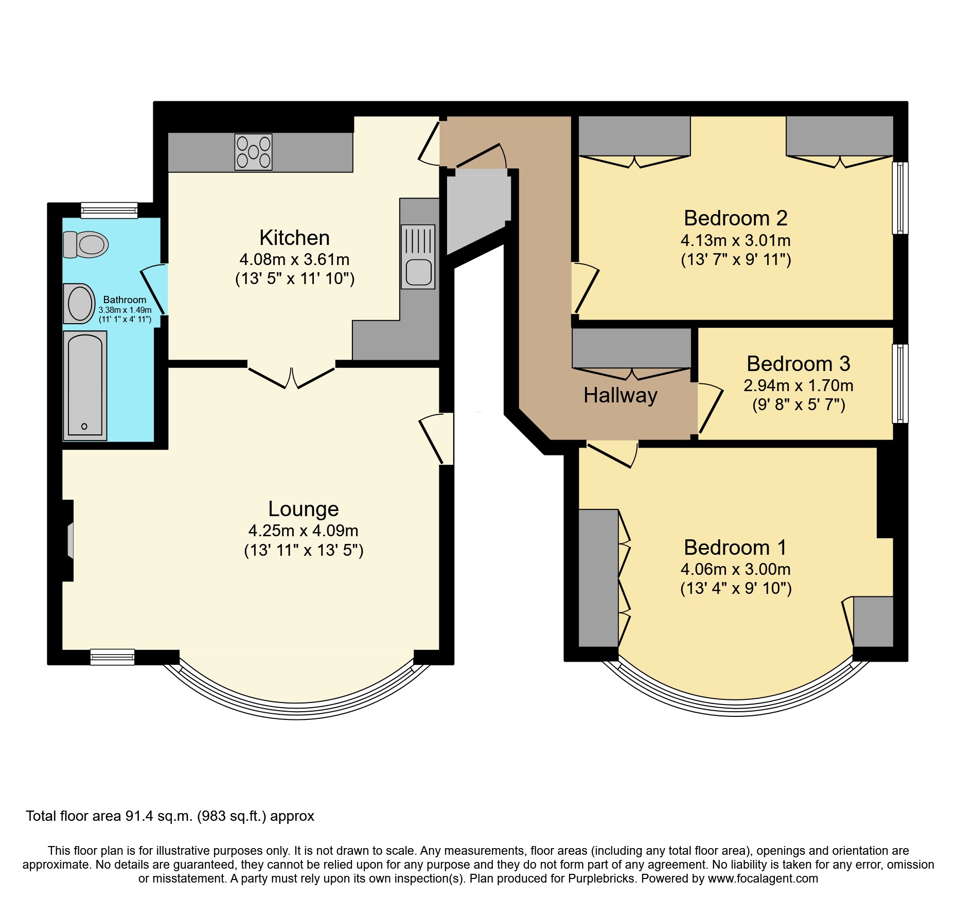 22, Canterbury Road, Herne Bay floorplan