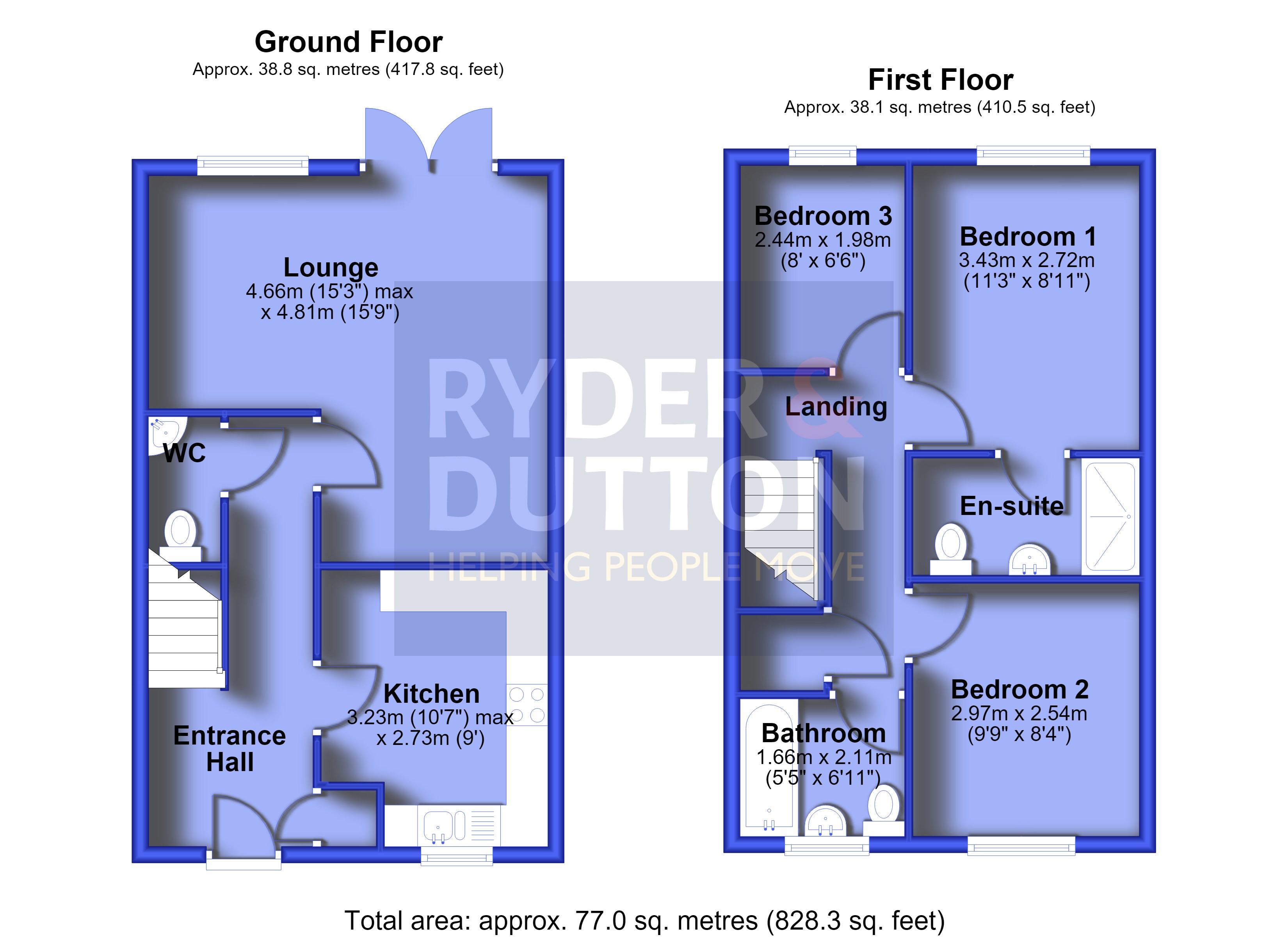 6, Henry Hill Close, Greater Manchester floorplan