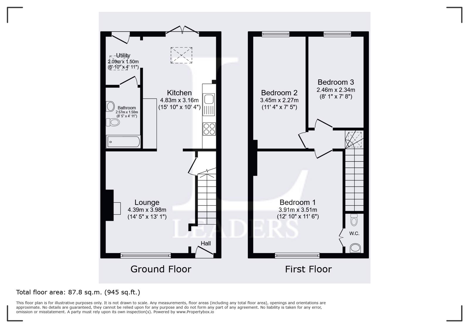 40, Hampshire Avenue, West Sussex floorplan