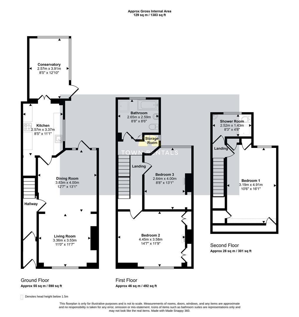 7, Waterworks Road, Eastbourne floorplan
