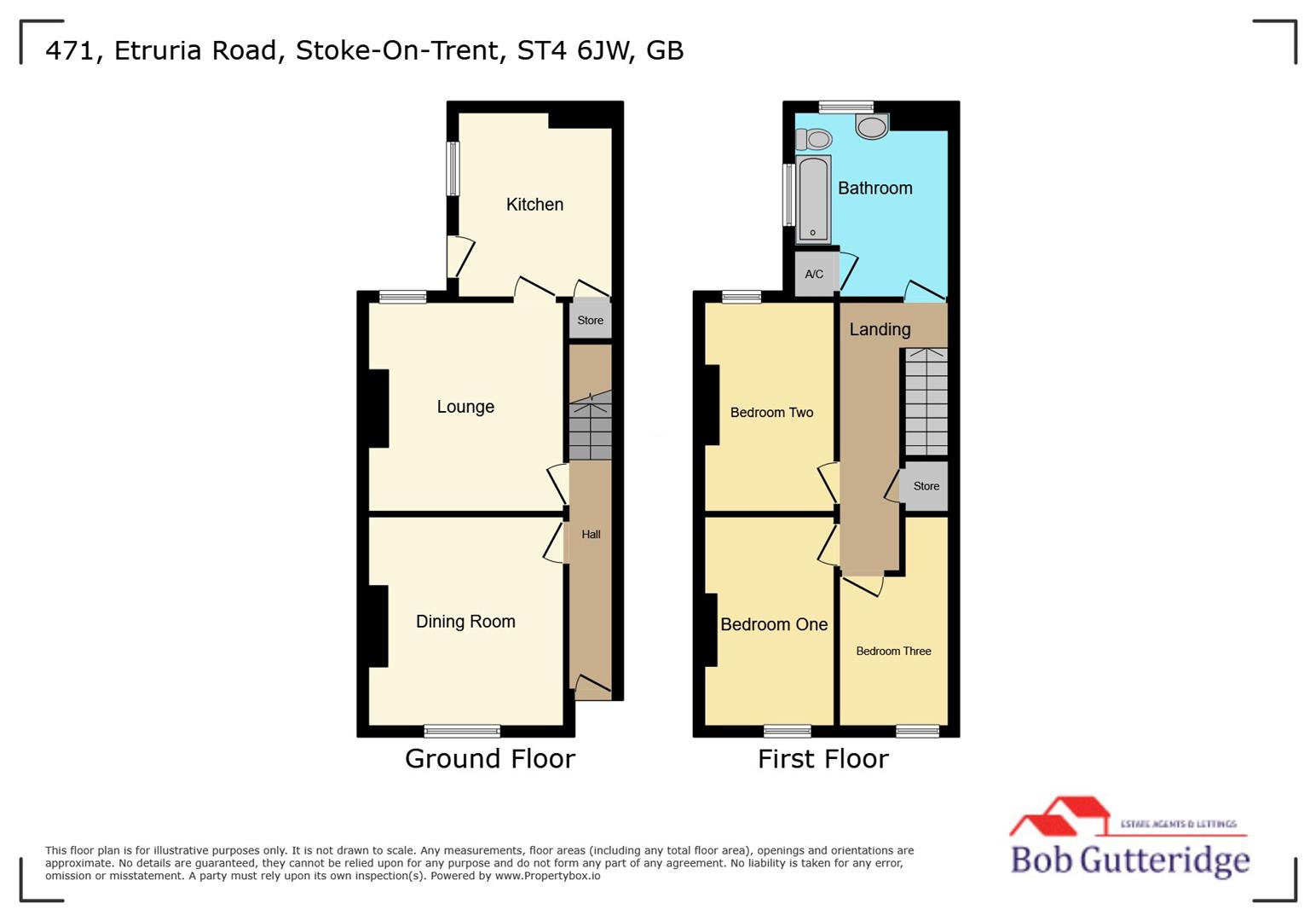 471, Etruria Road, Stoke-On-Trent floorplan