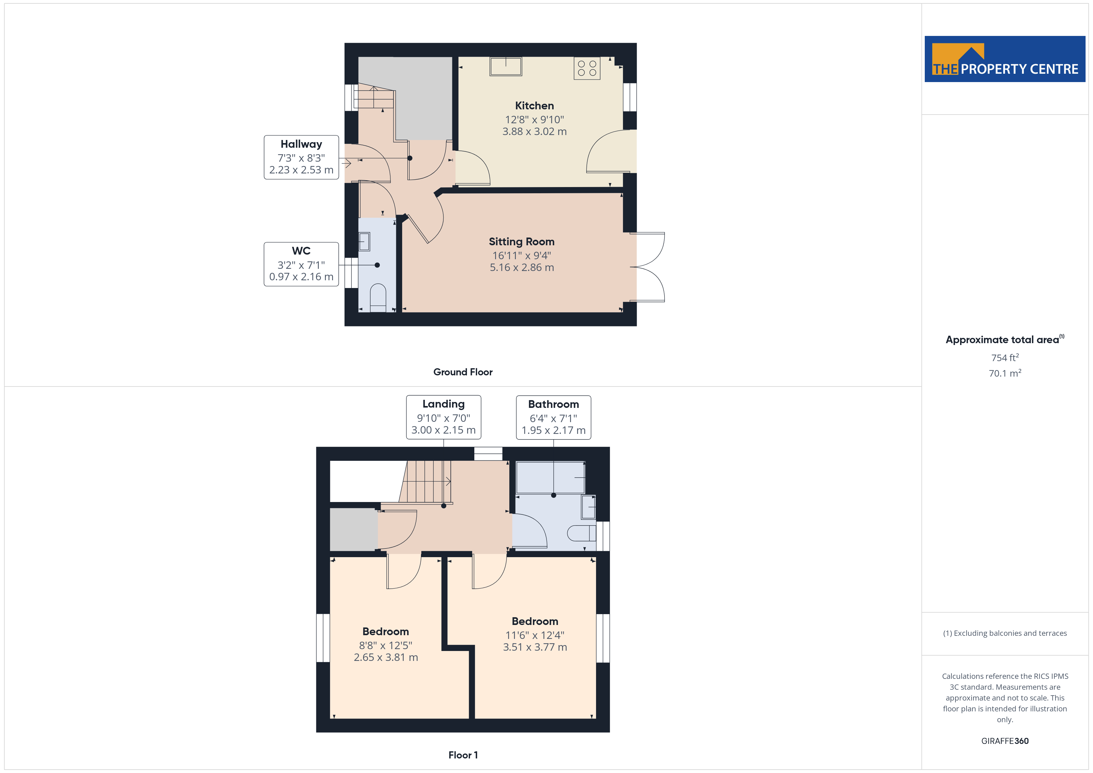 24, Guinevere Road, Gloucestershire floorplan